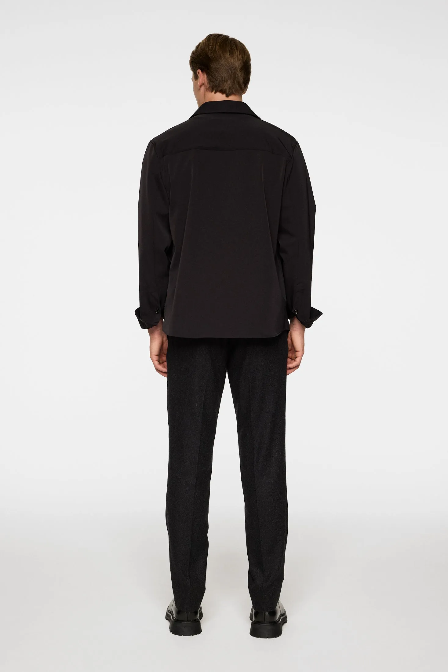 Soren Cash Flannel Pants / Dark Grey Melange sold by J. Lindeberg product image thumbnail 3