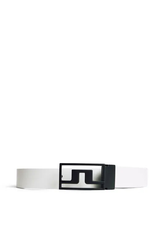 Slater Detachable Belt / White sold by J. Lindeberg