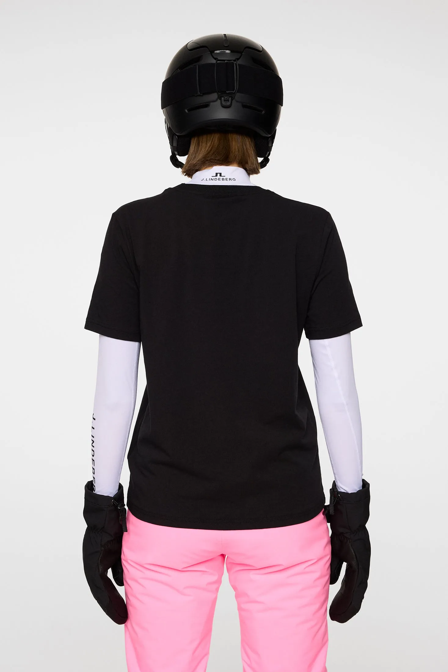 Malia T-shirt / Black sold by J. Lindeberg product image thumbnail 3