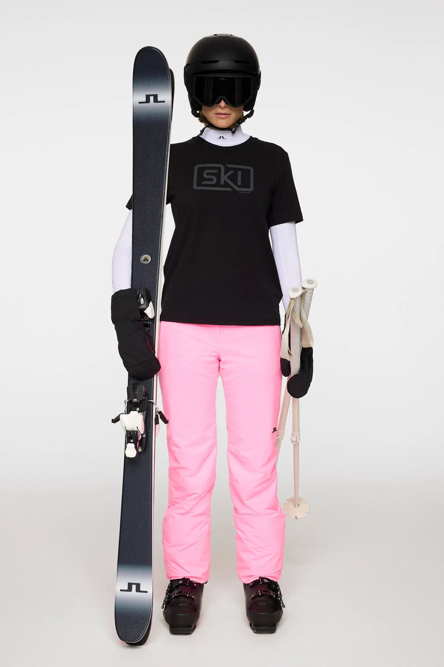 Malia T-shirt / Black sold by J. Lindeberg product image thumbnail 4