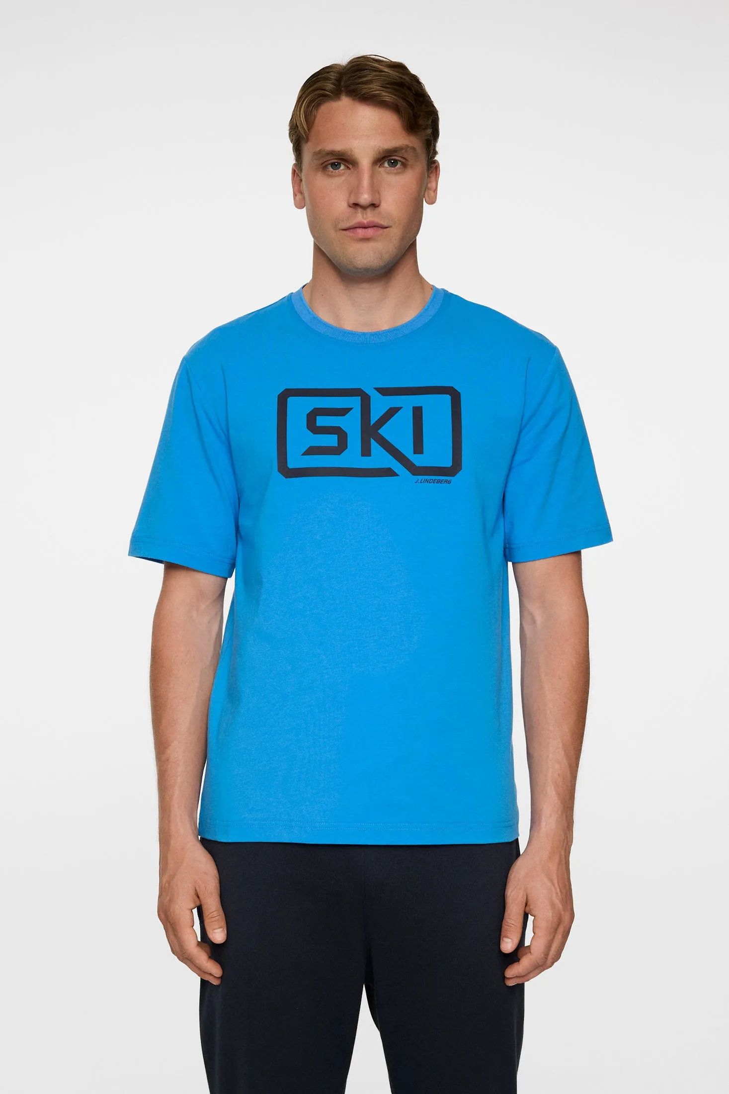 Jayden T-shirt / Sonic Blue sold by J. Lindeberg product image thumbnail 2