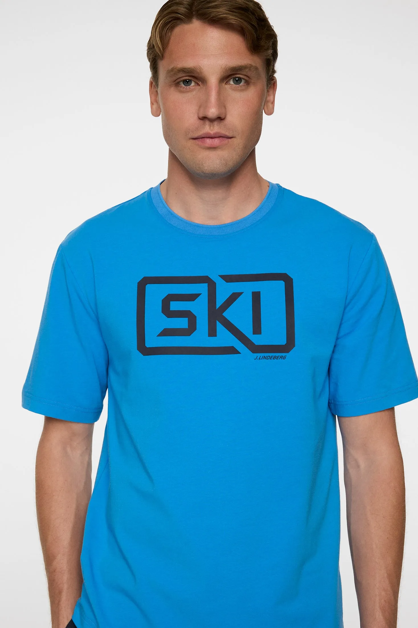 Jayden T-shirt / Sonic Blue sold by J. Lindeberg product image thumbnail 5