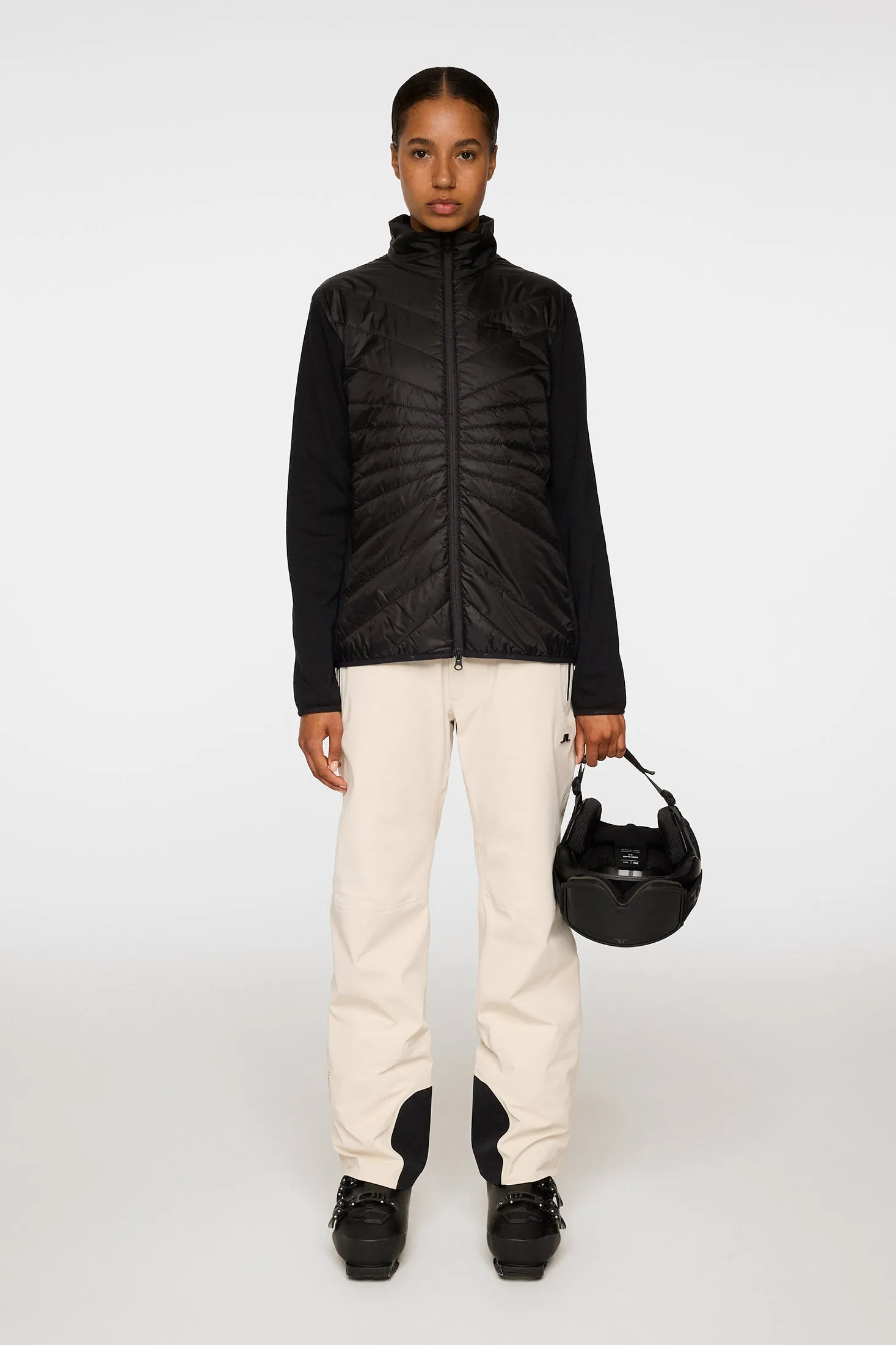 Gemma Hybrid Jacket / Black sold by J. Lindeberg product image thumbnail 4