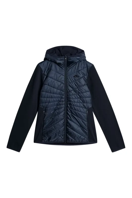 Gemma Hybrid Hood / JL Navy made by J. Lindeberg