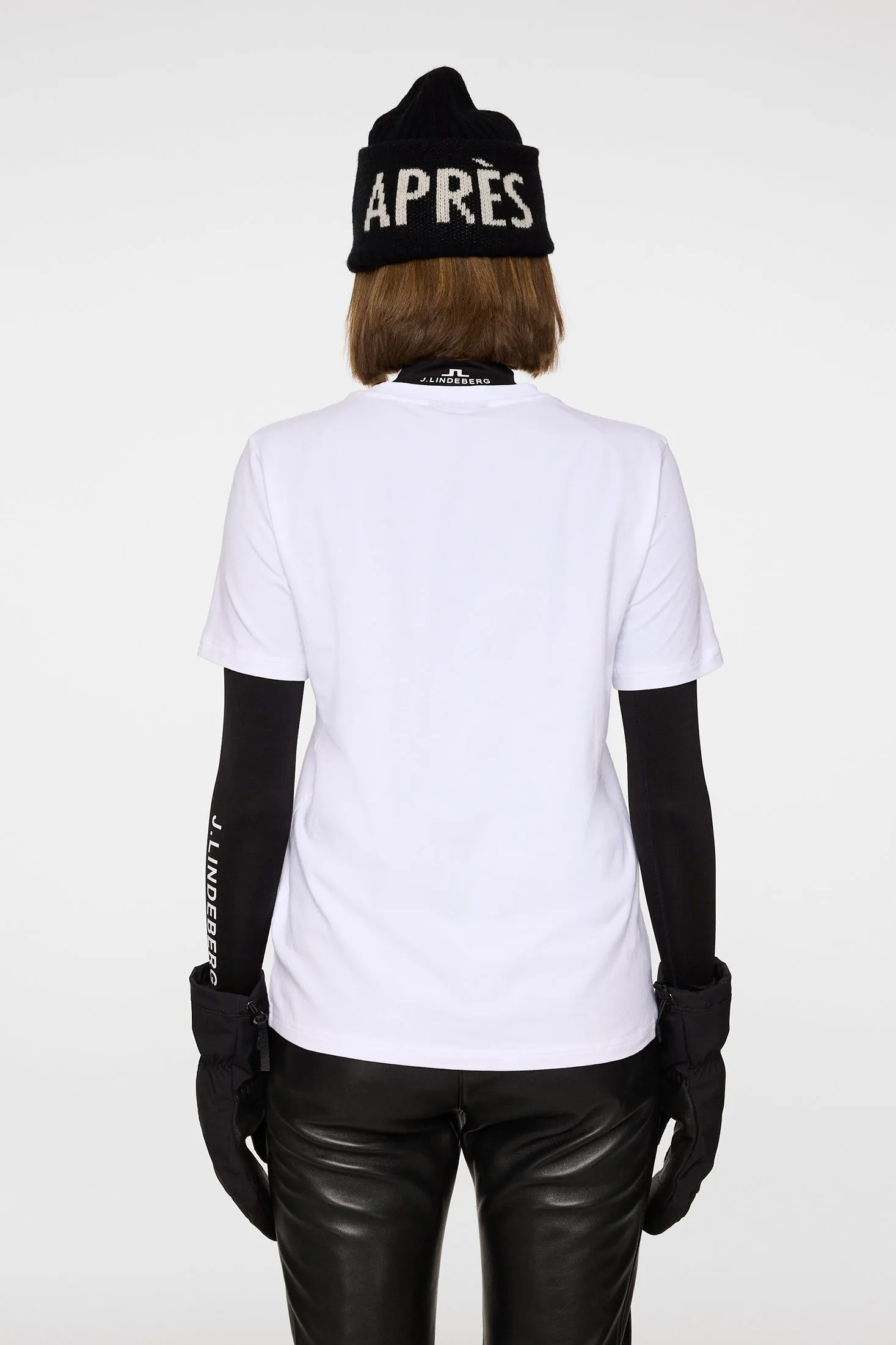 Malia T-shirt / White sold by J. Lindeberg product image thumbnail 3