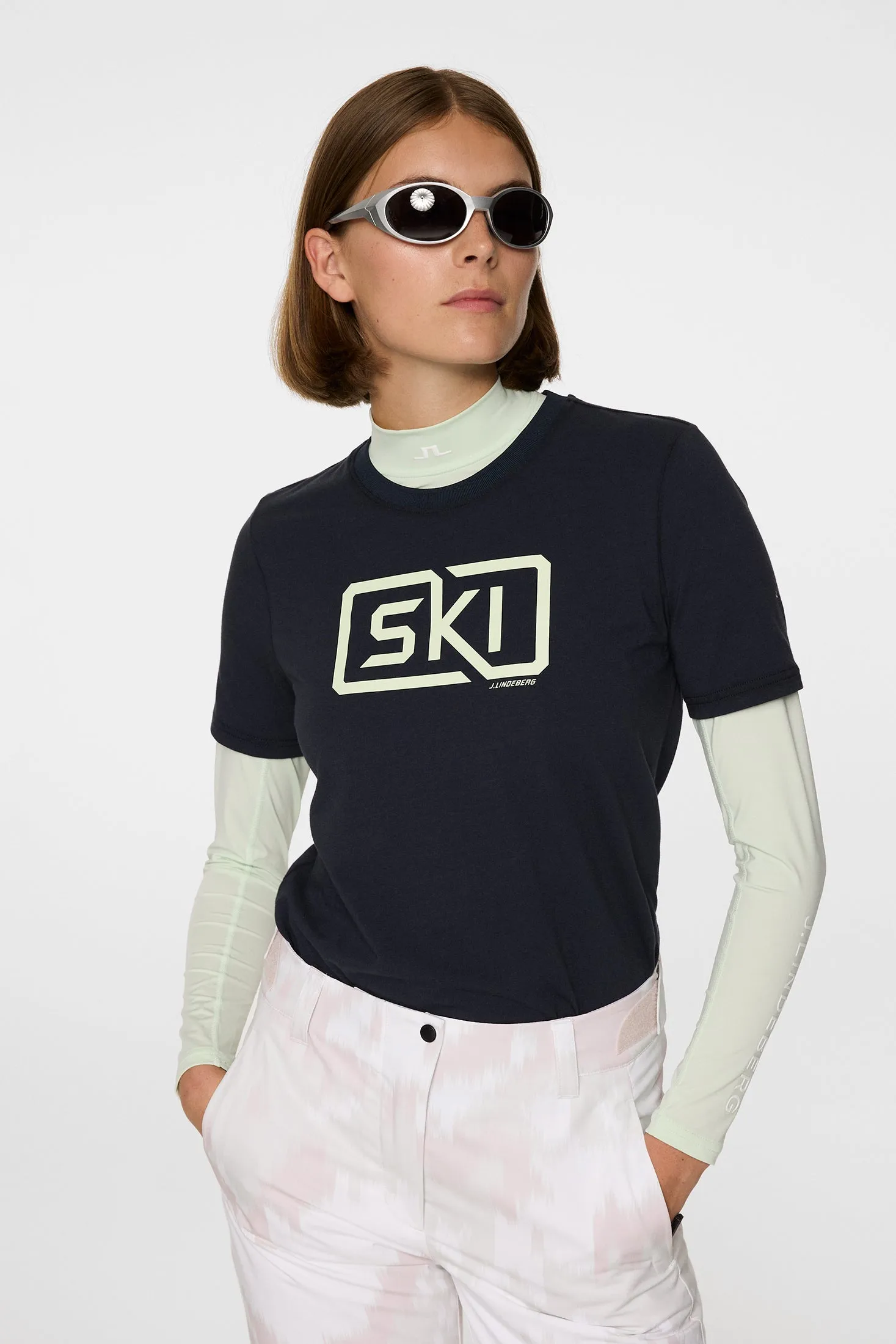 Malia T-shirt / JL Navy sold by J. Lindeberg product image thumbnail 5