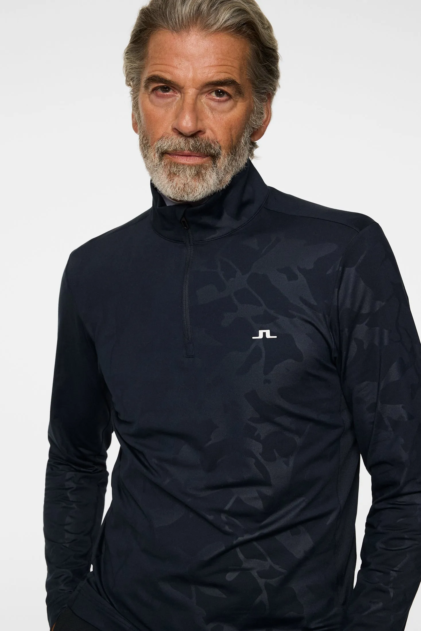 Luke Deboss Mid Layer / ORGANIC 1 - NAVY sold by J. Lindeberg product image thumbnail 5