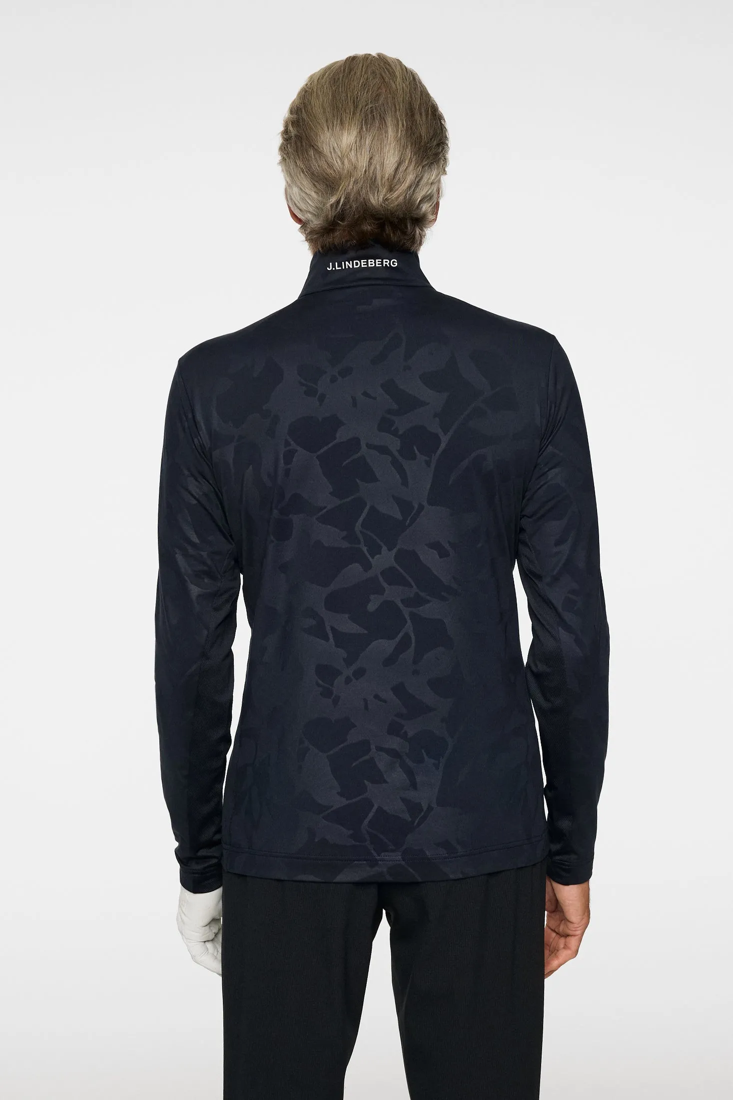 Luke Deboss Mid Layer / ORGANIC 1 - NAVY sold by J. Lindeberg product image thumbnail 3