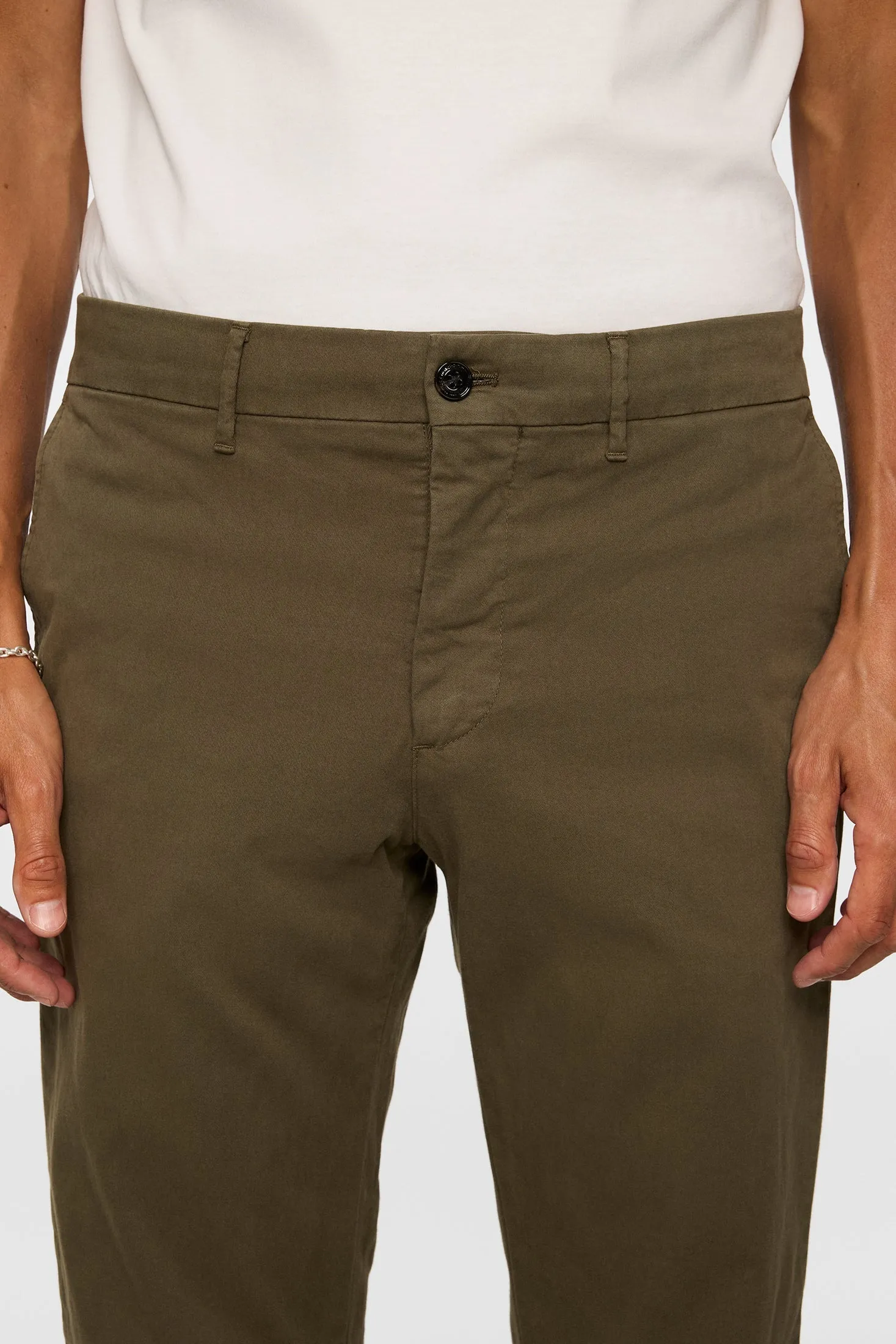 Ched Cotton Stretch Pants / Forest Green sold by J. Lindeberg product image thumbnail 5