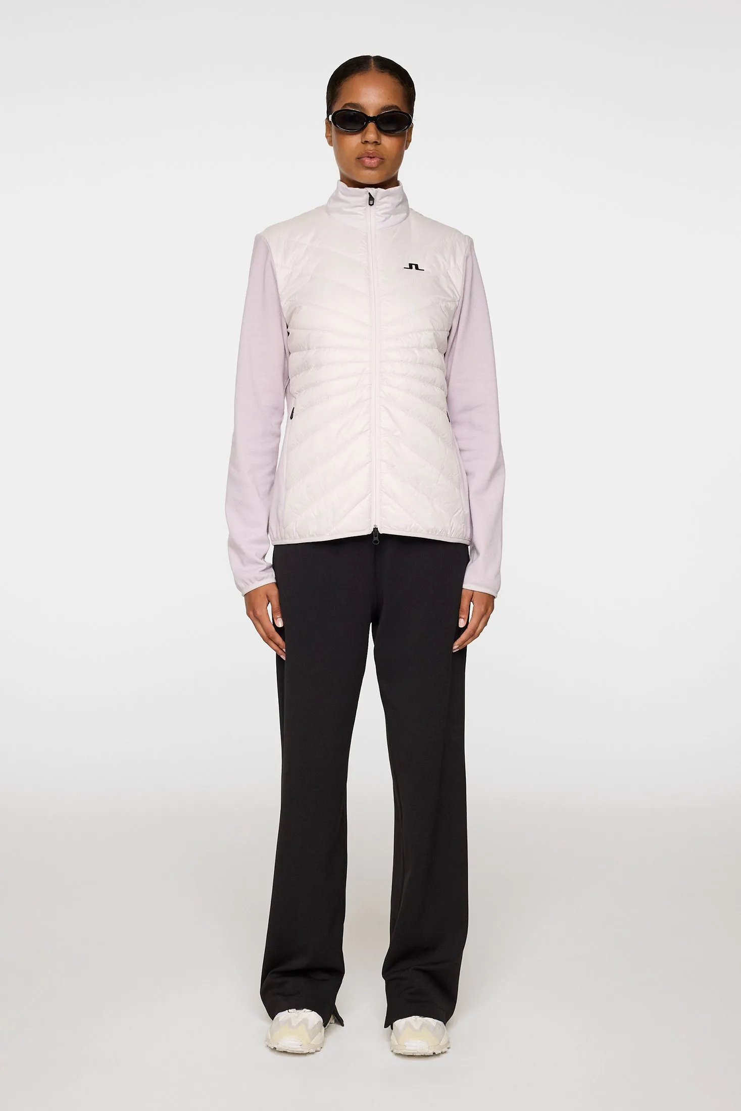Gemma Hybrid Jacket / Grey Lilac sold by J. Lindeberg product image thumbnail 4