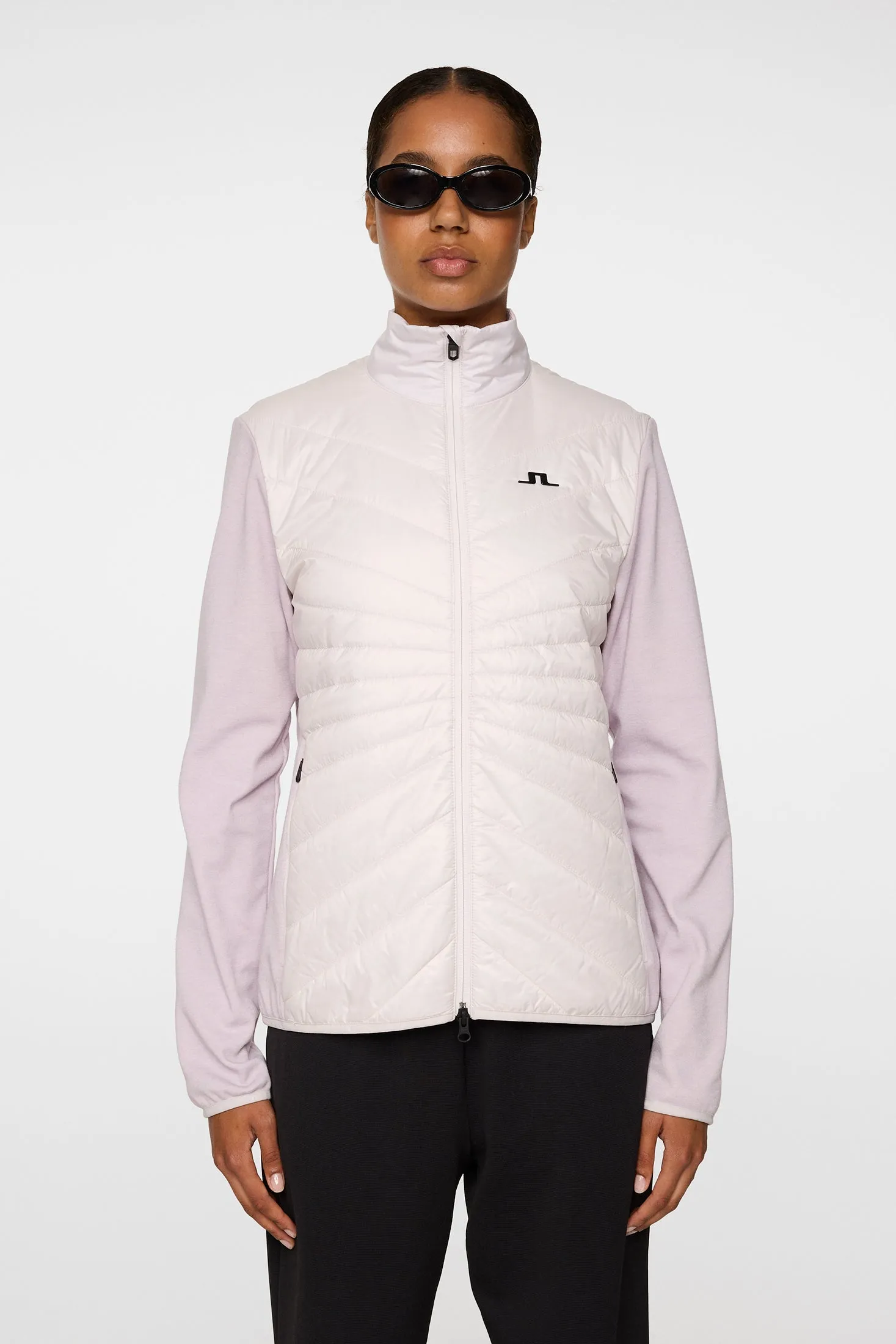 Gemma Hybrid Jacket / Grey Lilac sold by J. Lindeberg product image thumbnail 2