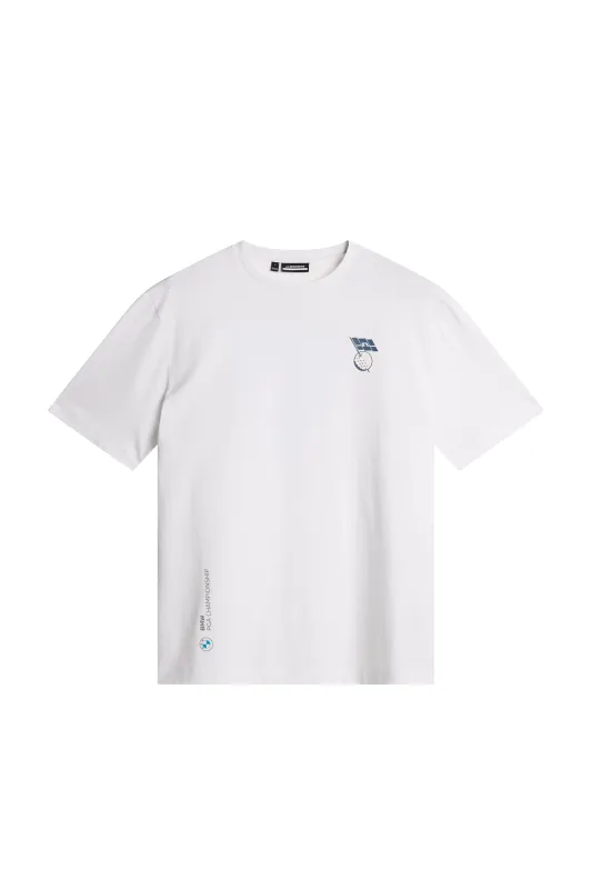 Billy Festival Tee DPWT / White sold by J. Lindeberg