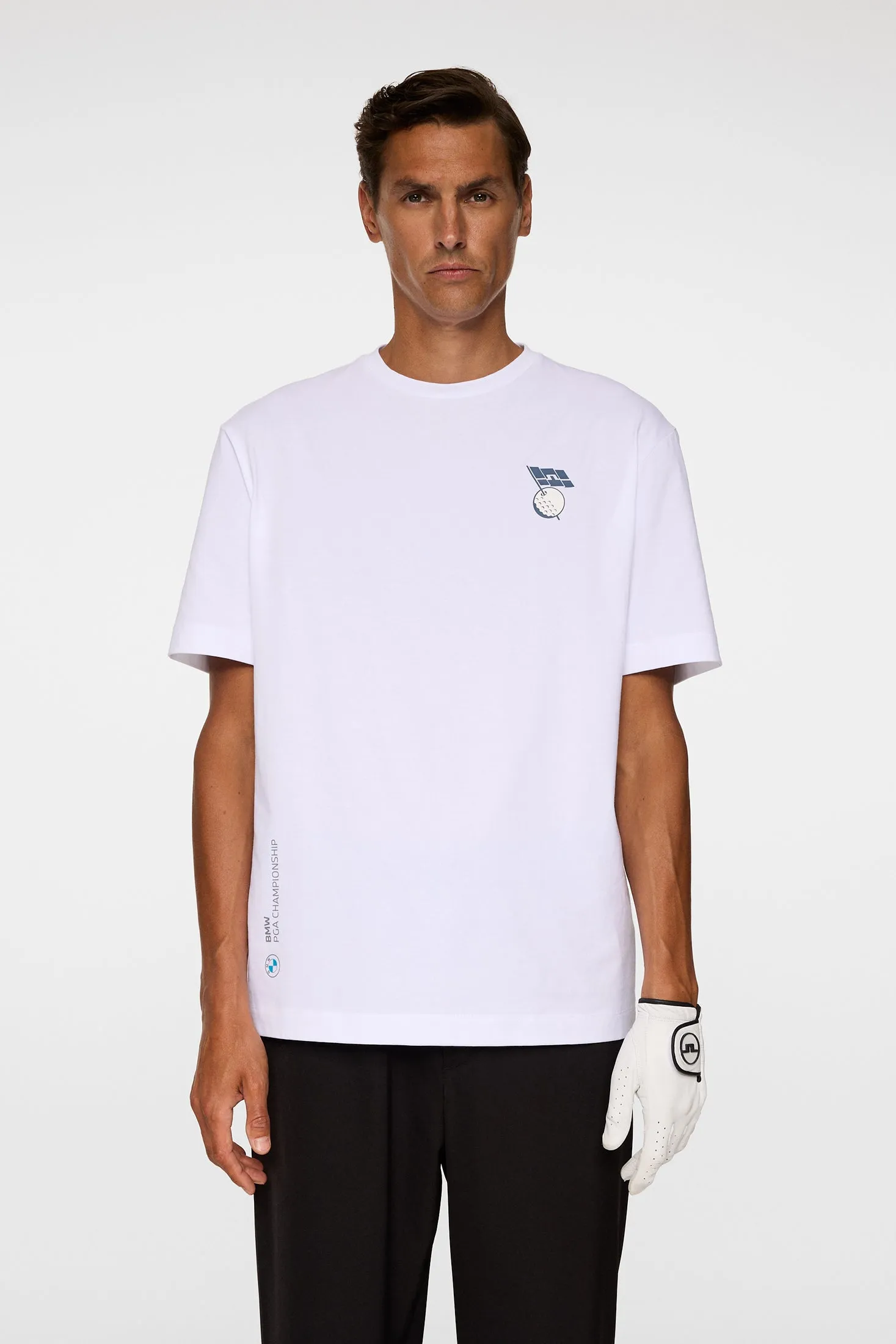 Billy Festival Tee DPWT / White sold by J. Lindeberg product image thumbnail 3