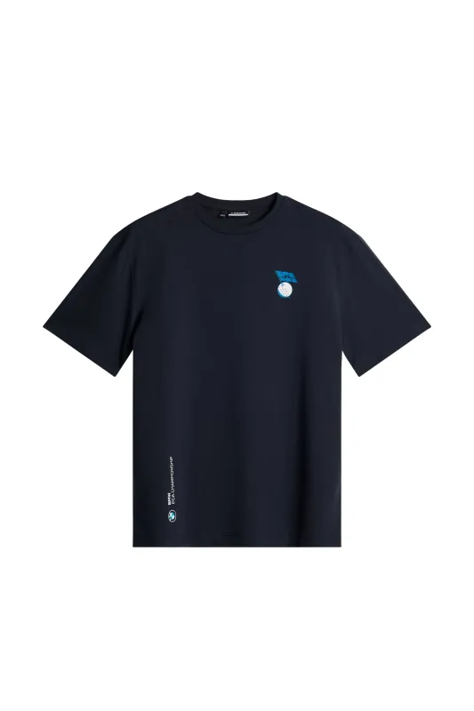 Billy Festival Tee DPWT / JL Navy sold by J. Lindeberg