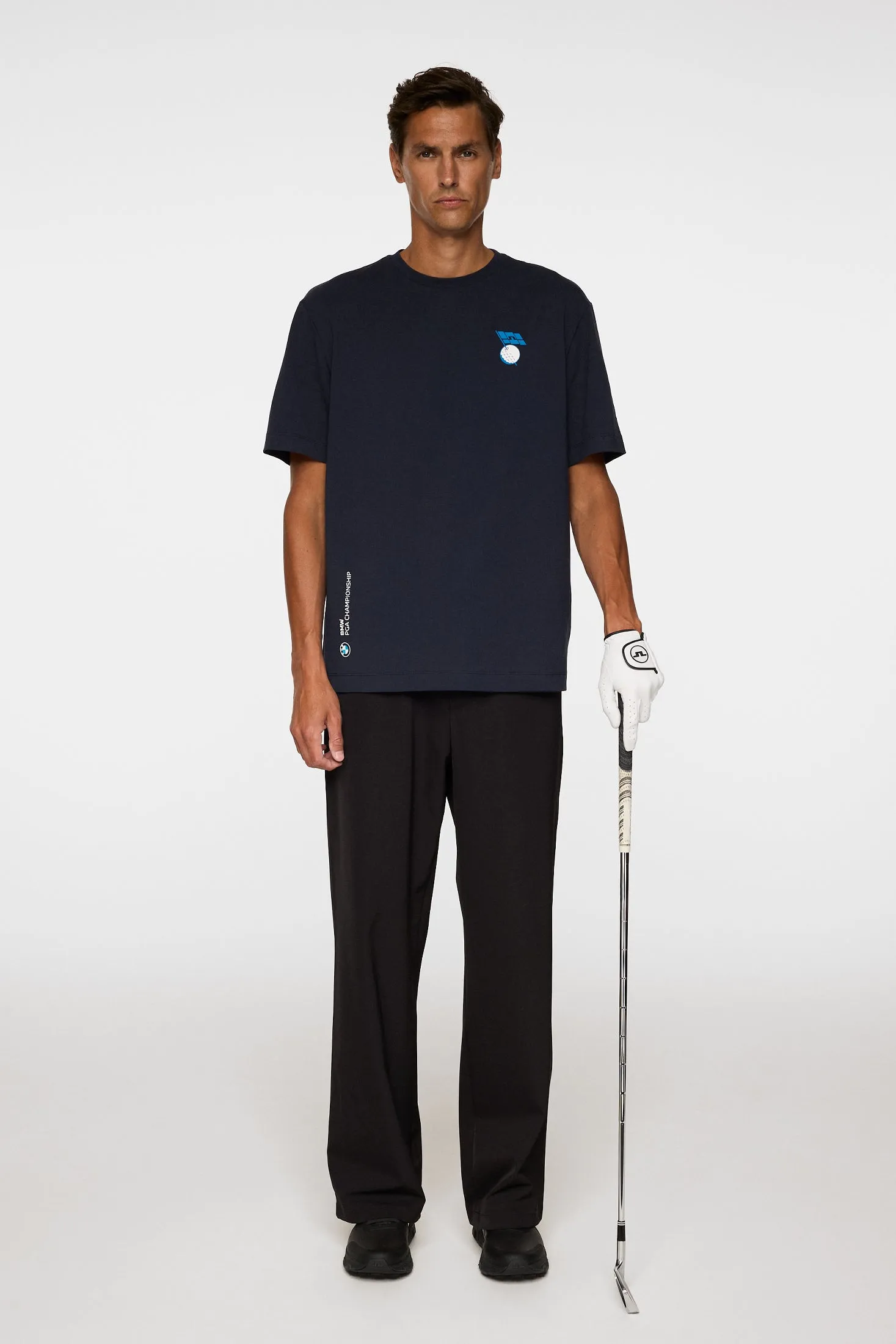 Billy Festival Tee DPWT / JL Navy sold by J. Lindeberg product image thumbnail 5