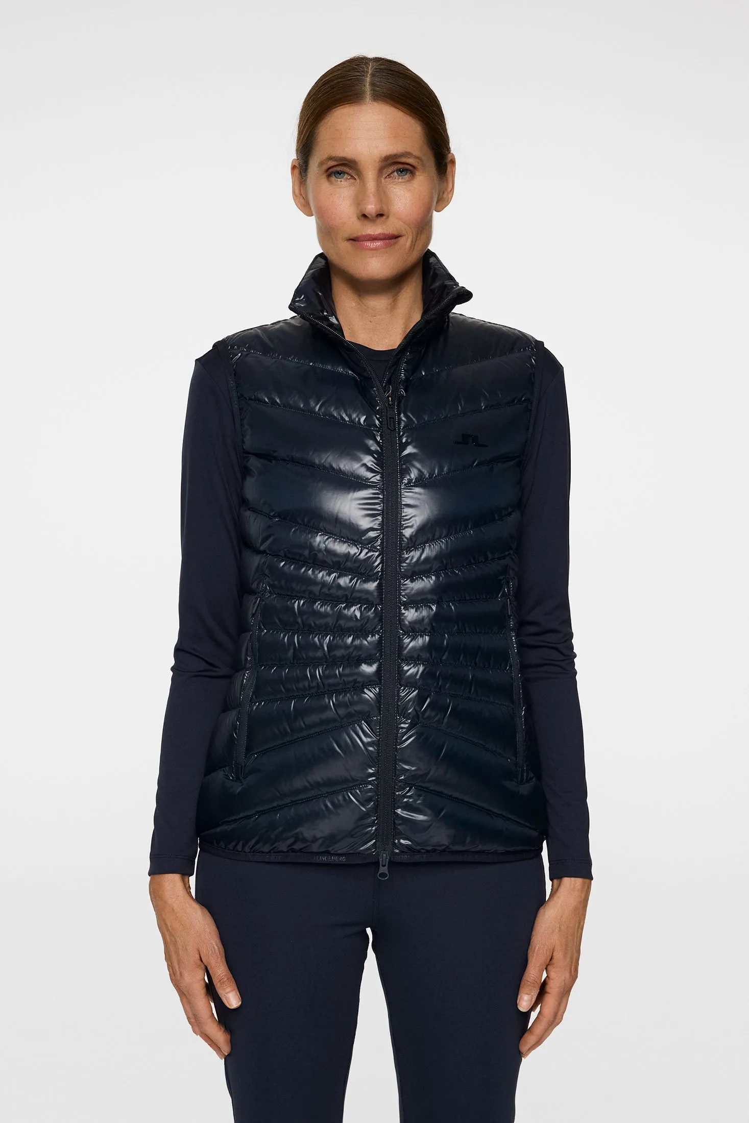 Lara Light Down Vest / JL Navy sold by J. Lindeberg product image thumbnail 2