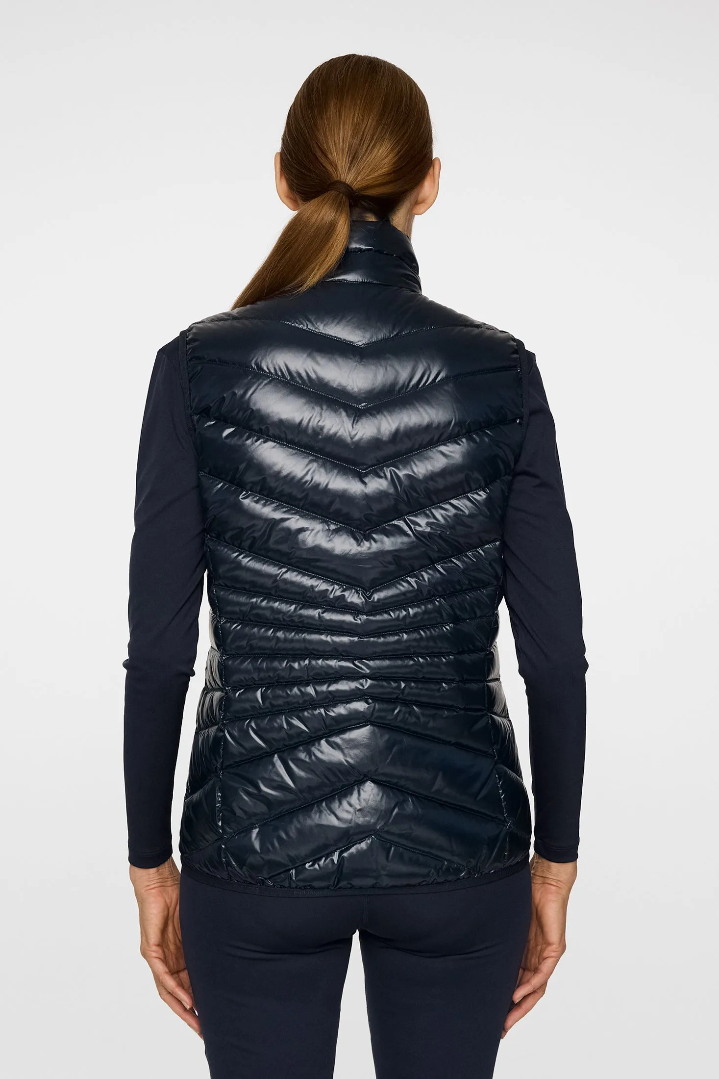 Lara Light Down Vest / JL Navy sold by J. Lindeberg product image thumbnail 3