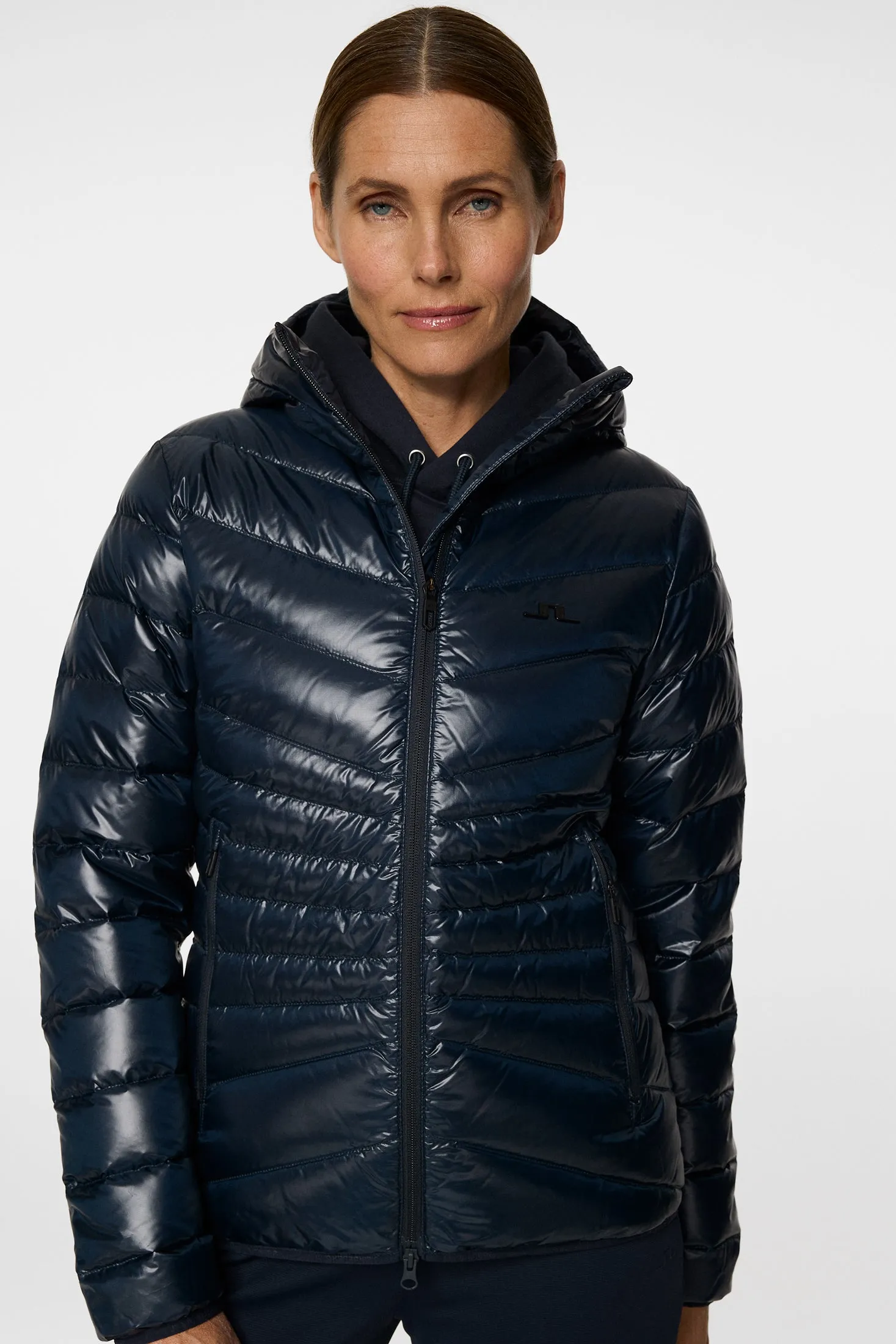 Lara Light Down Hood / JL Navy sold by J. Lindeberg product image thumbnail 5