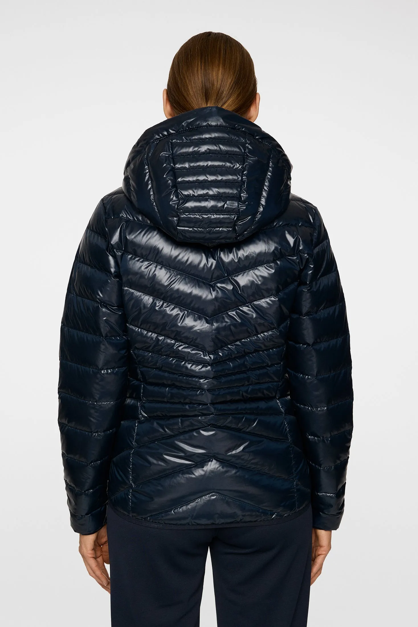 Lara Light Down Hood / JL Navy sold by J. Lindeberg product image thumbnail 3