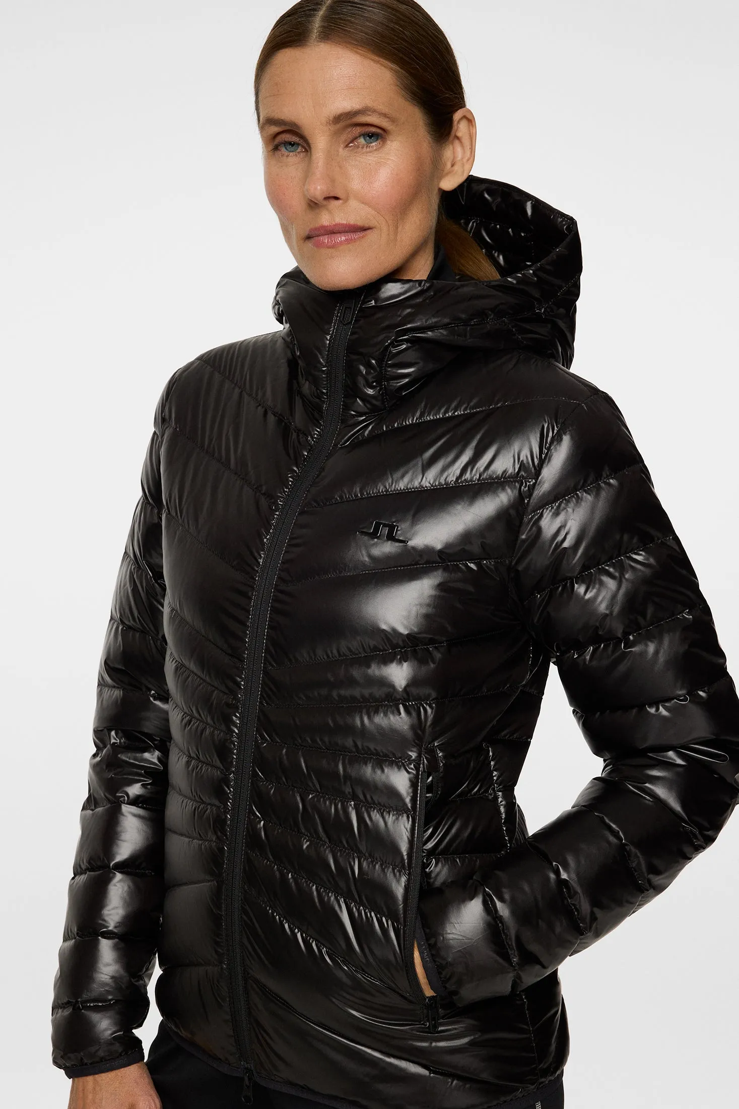 Lara Light Down Hood / Black sold by J. Lindeberg product image thumbnail 5