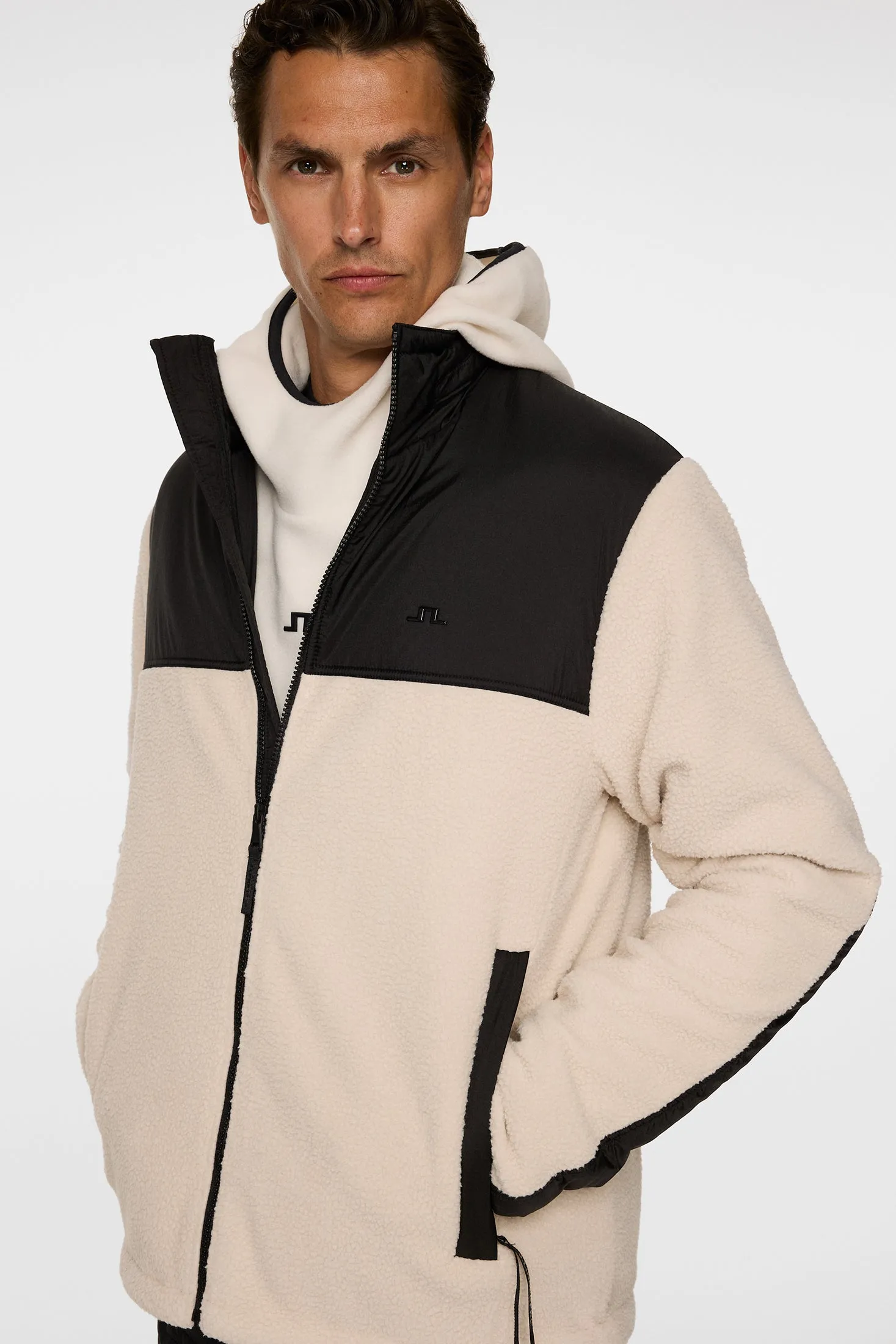 Provo Pile Jacket / Moonbeam sold by J. Lindeberg product image thumbnail 5