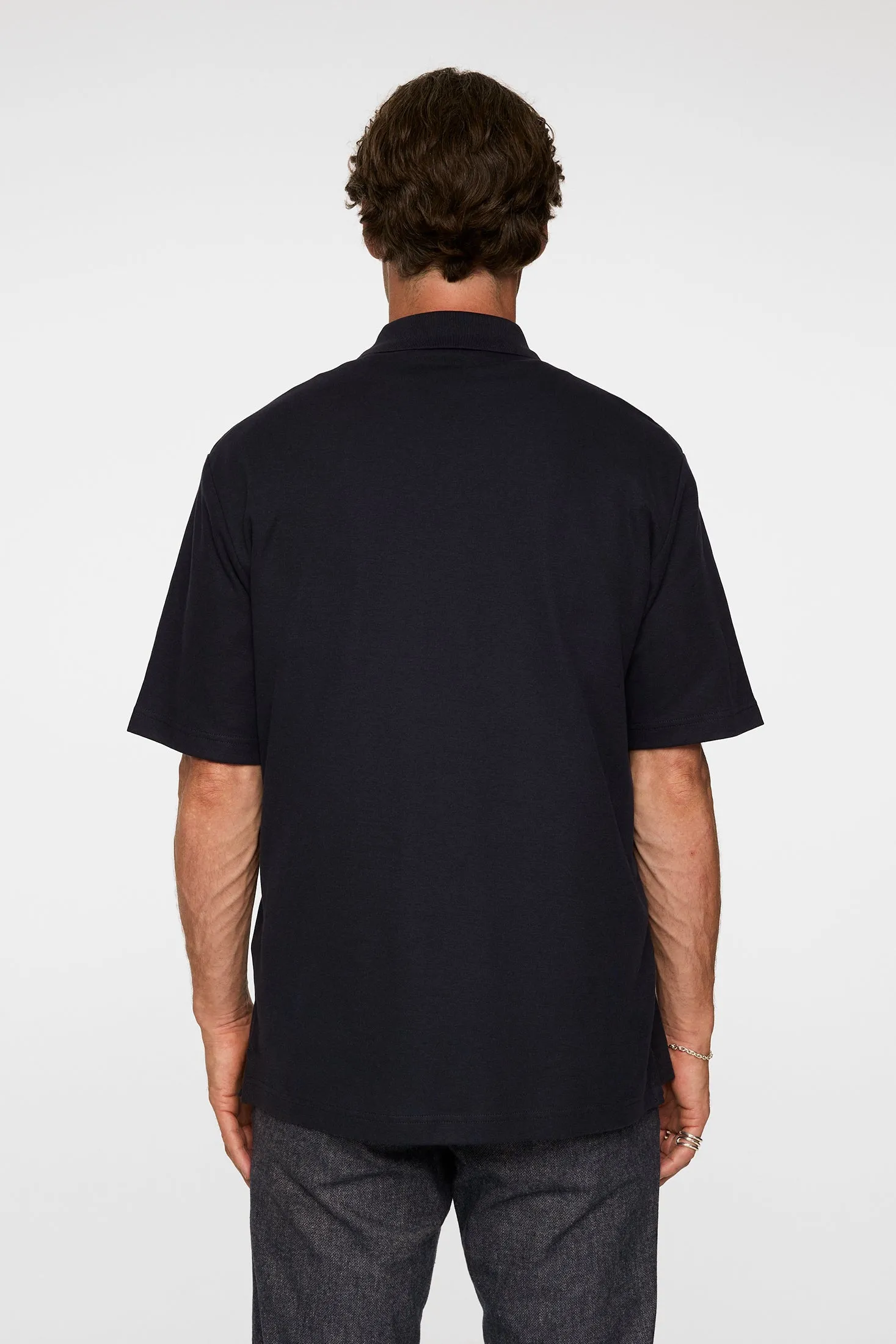 Trond Polo Pique / JL Navy sold by J. Lindeberg product image thumbnail 3