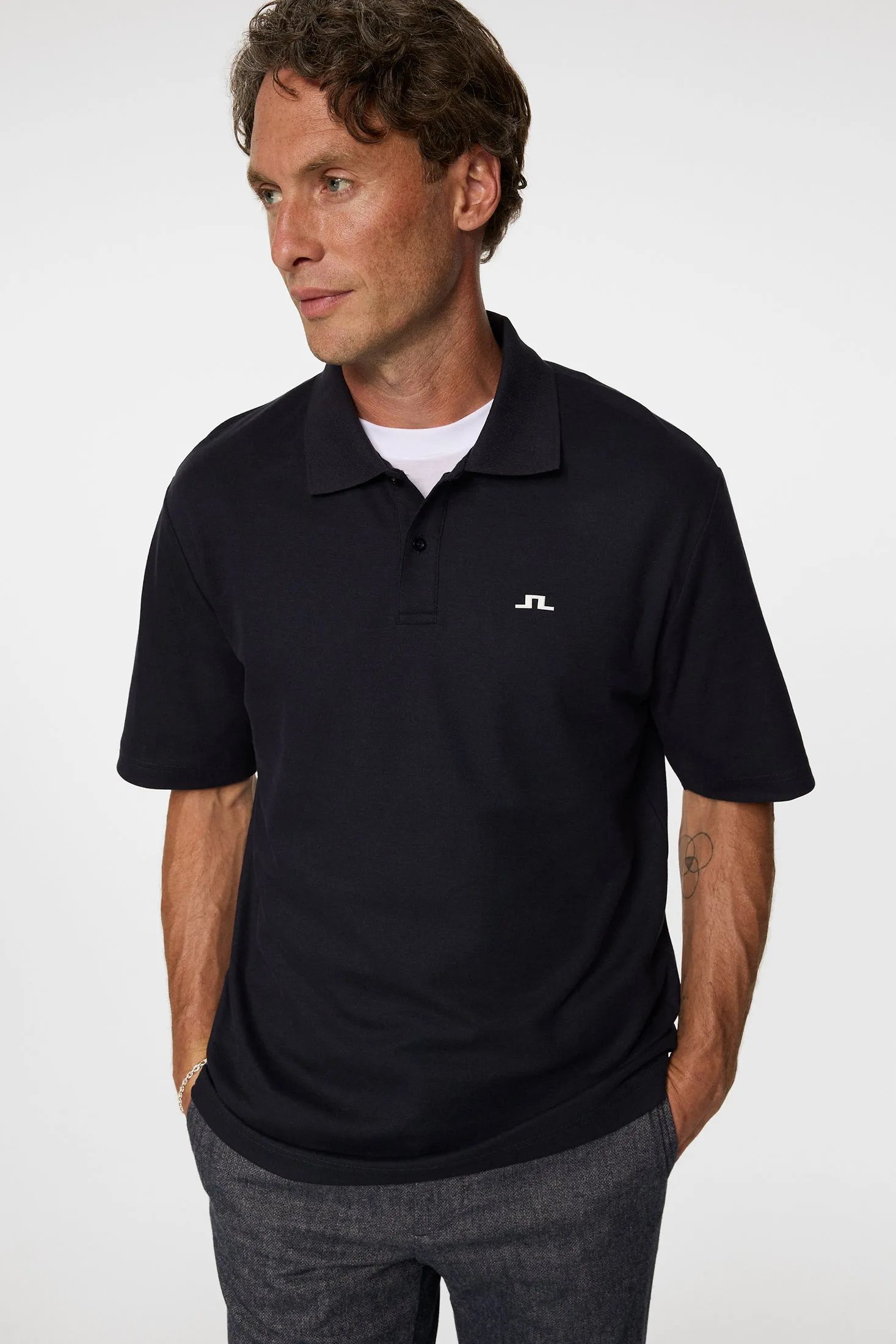 Trond Polo Pique / JL Navy sold by J. Lindeberg product image thumbnail 5