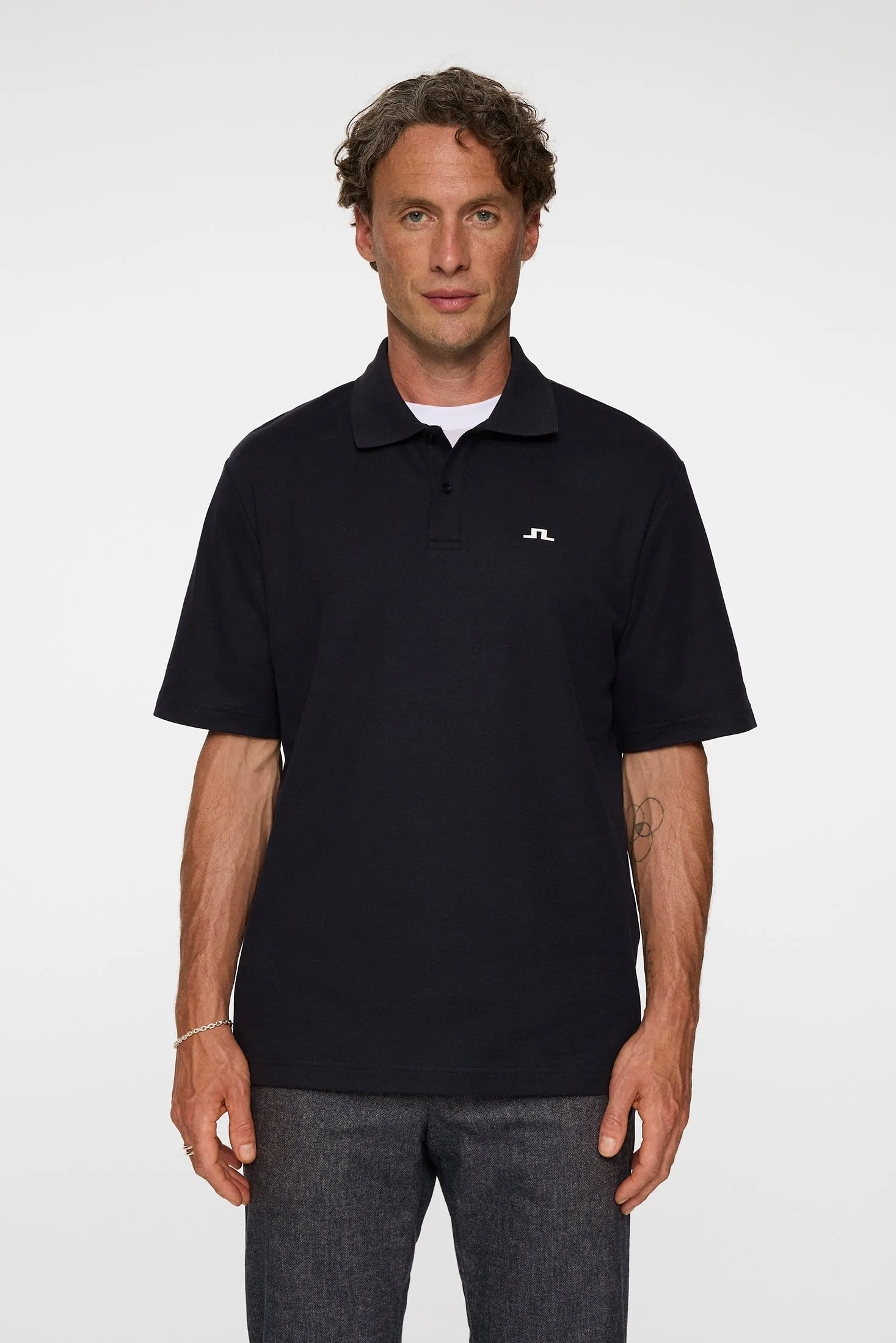 Trond Polo Pique / JL Navy sold by J. Lindeberg product image thumbnail 2