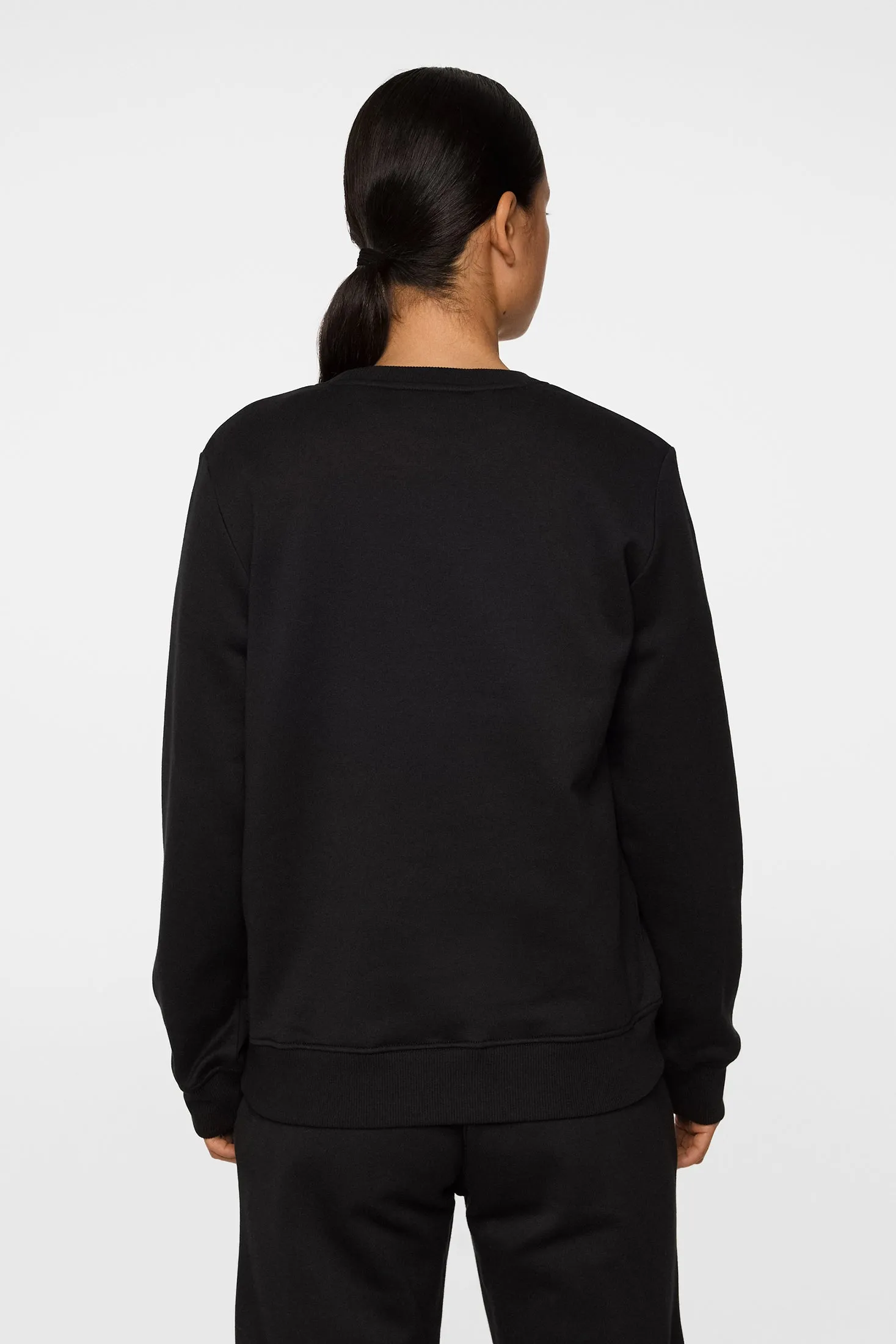 W Alpha Crew Neck / Black sold by J. Lindeberg product image thumbnail 3