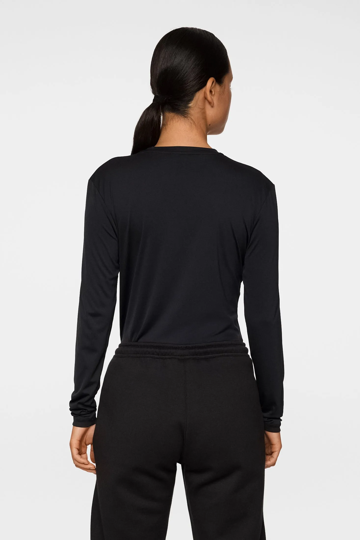 Ada LS T-shirt / Black sold by J. Lindeberg product image thumbnail 3