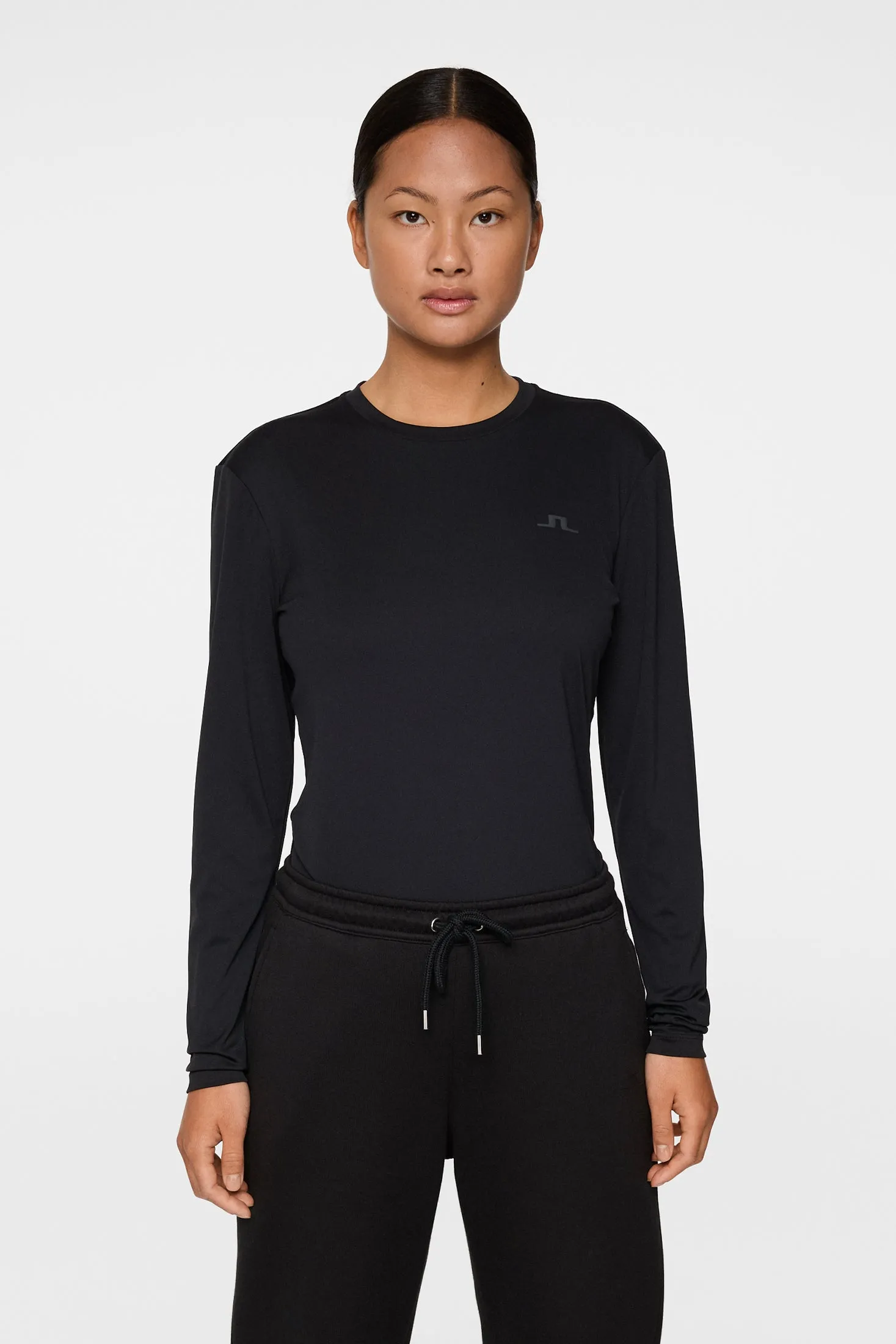 Ada LS T-shirt / Black sold by J. Lindeberg product image thumbnail 2