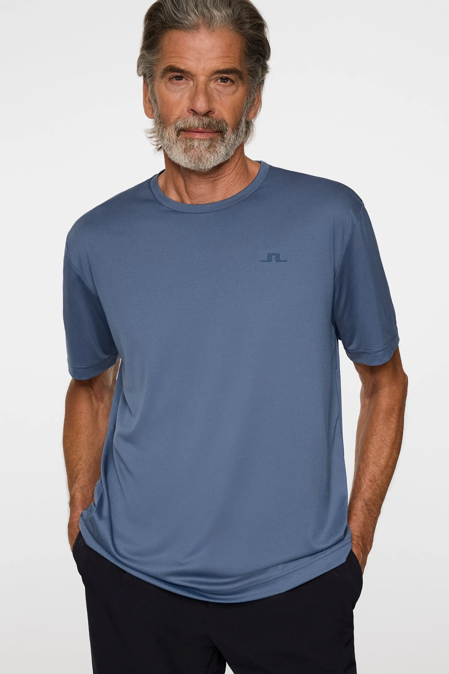 Ade T-shirt / Vintage Indigo sold by J. Lindeberg product image thumbnail 5