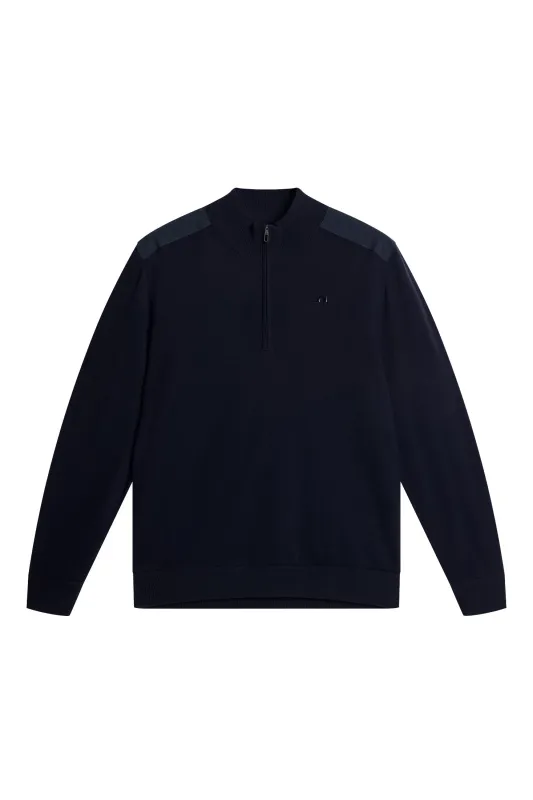 Jeffrey Windbreaker Sweater / JL Navy sold by J. Lindeberg