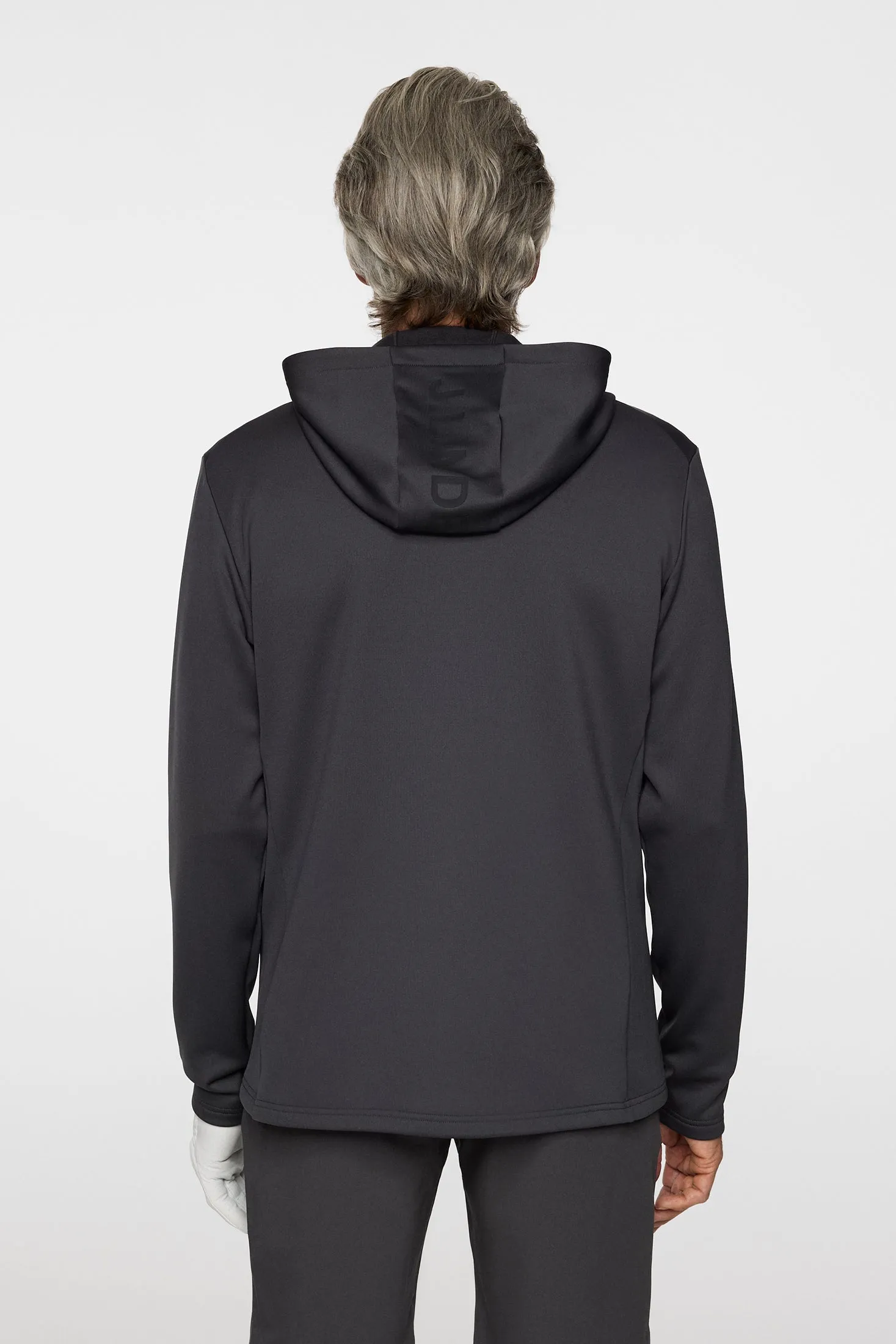 Aerial Full Zip Hood / Asphalt sold by J. Lindeberg product image thumbnail 4