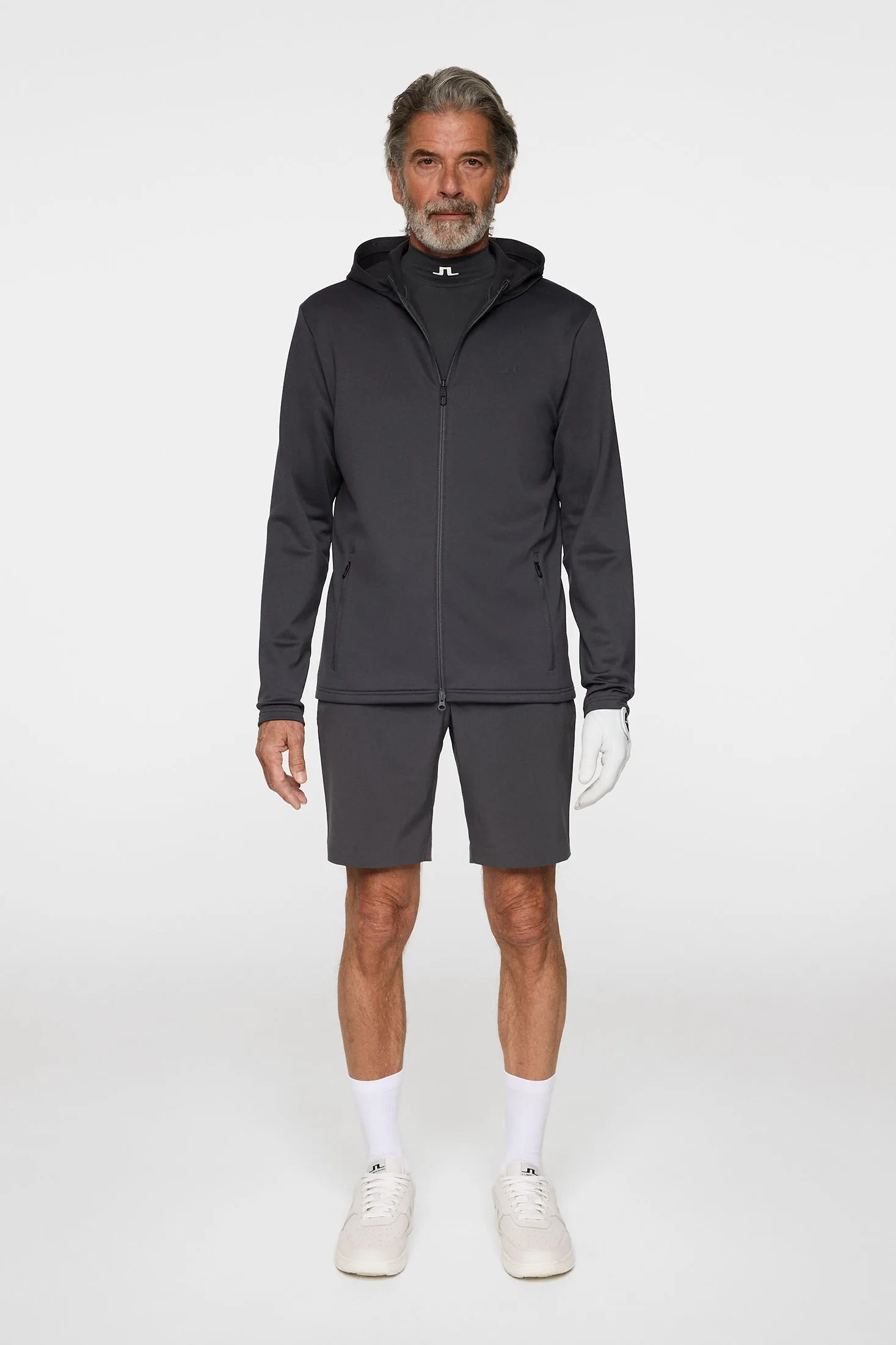 Aerial Full Zip Hood / Asphalt sold by J. Lindeberg product image thumbnail 5