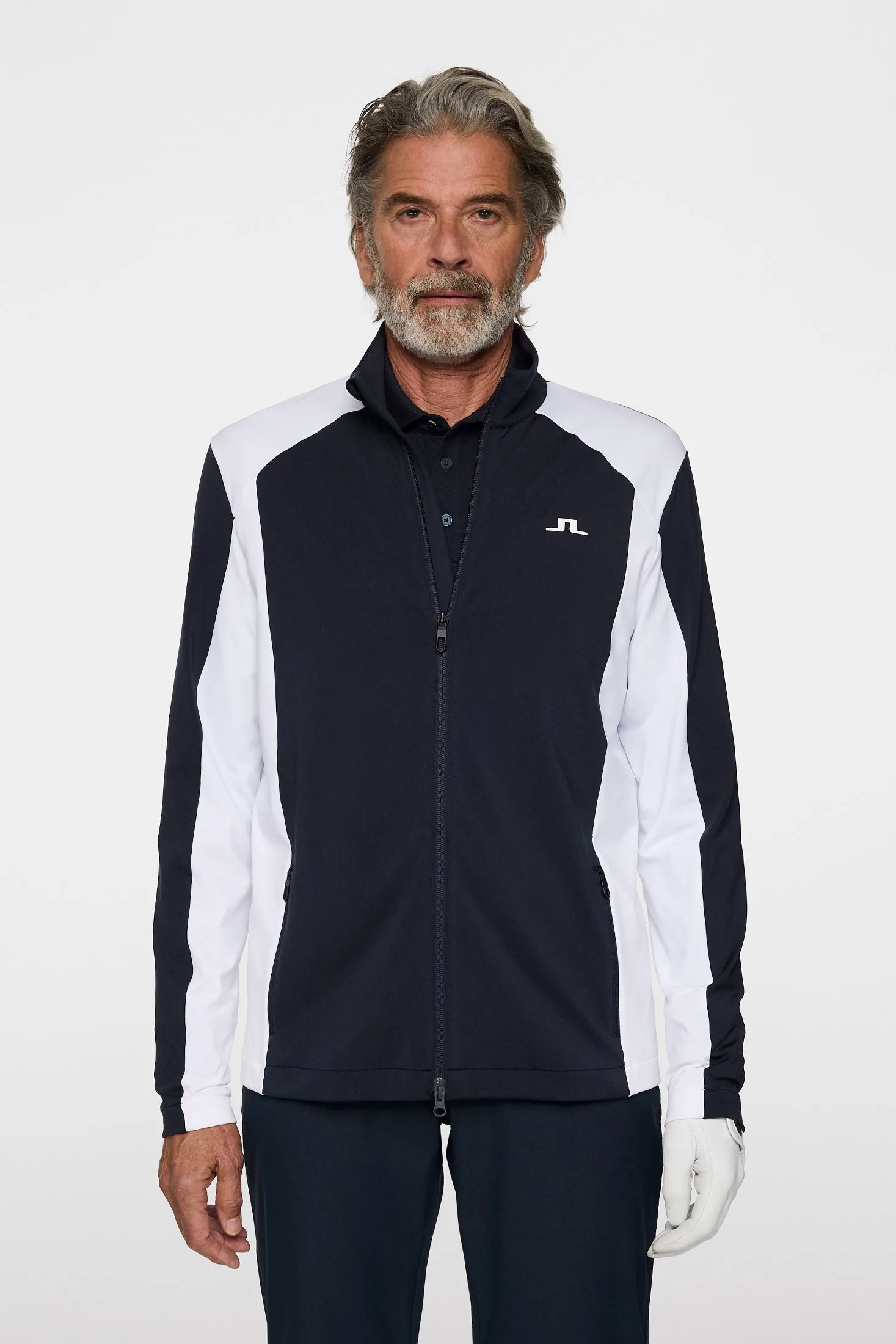 Banks Zip Mid Layer / JL Navy sold by J. Lindeberg product image thumbnail 3