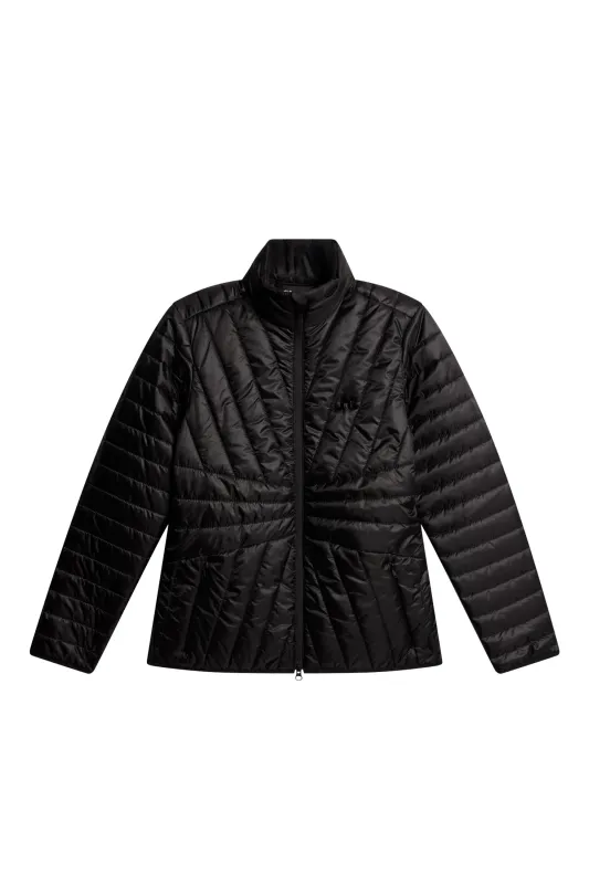 Marble Quilted Jacket / Black sold by J. Lindeberg