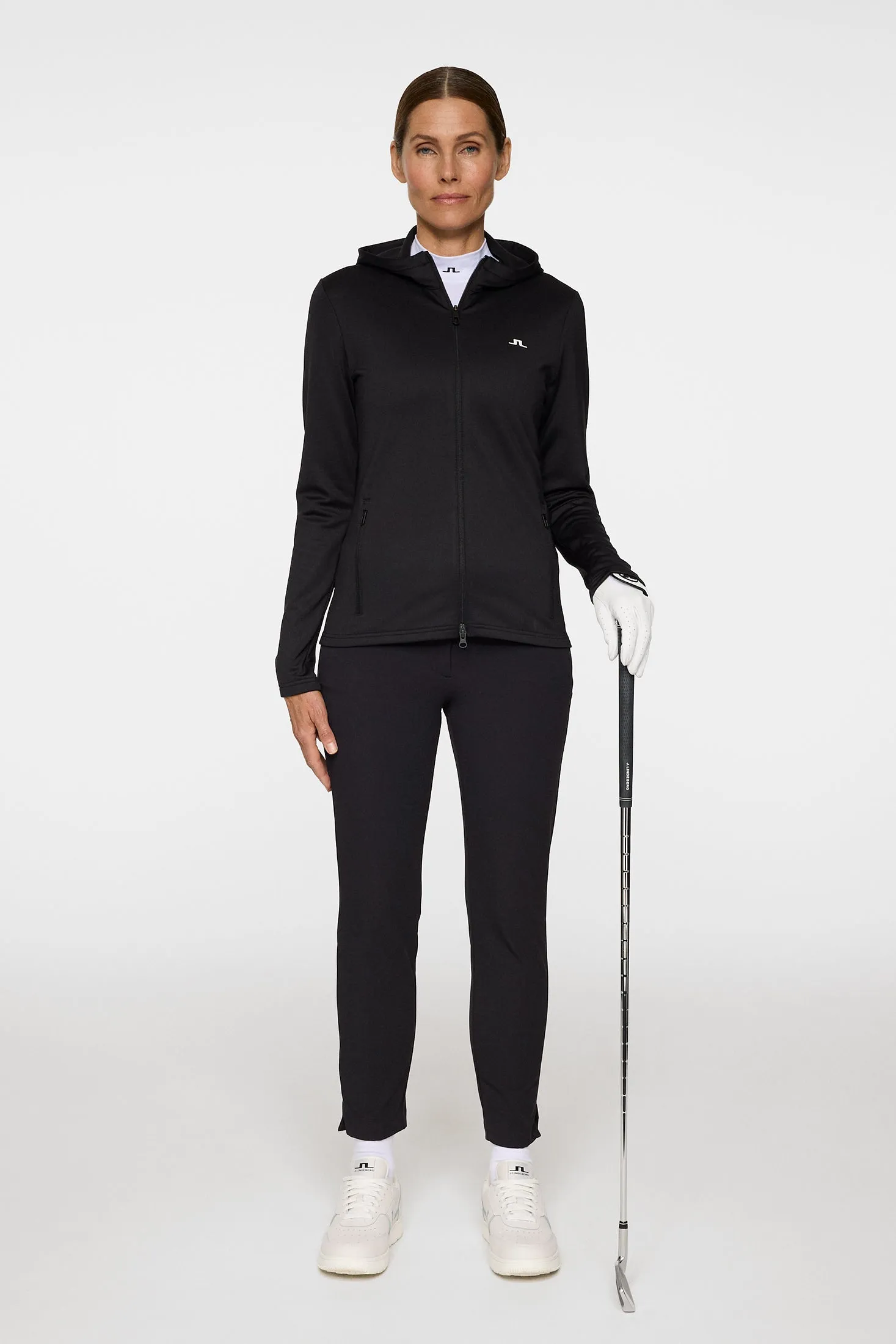 Aerialle Zip Hood / Black sold by J. Lindeberg product image thumbnail 5