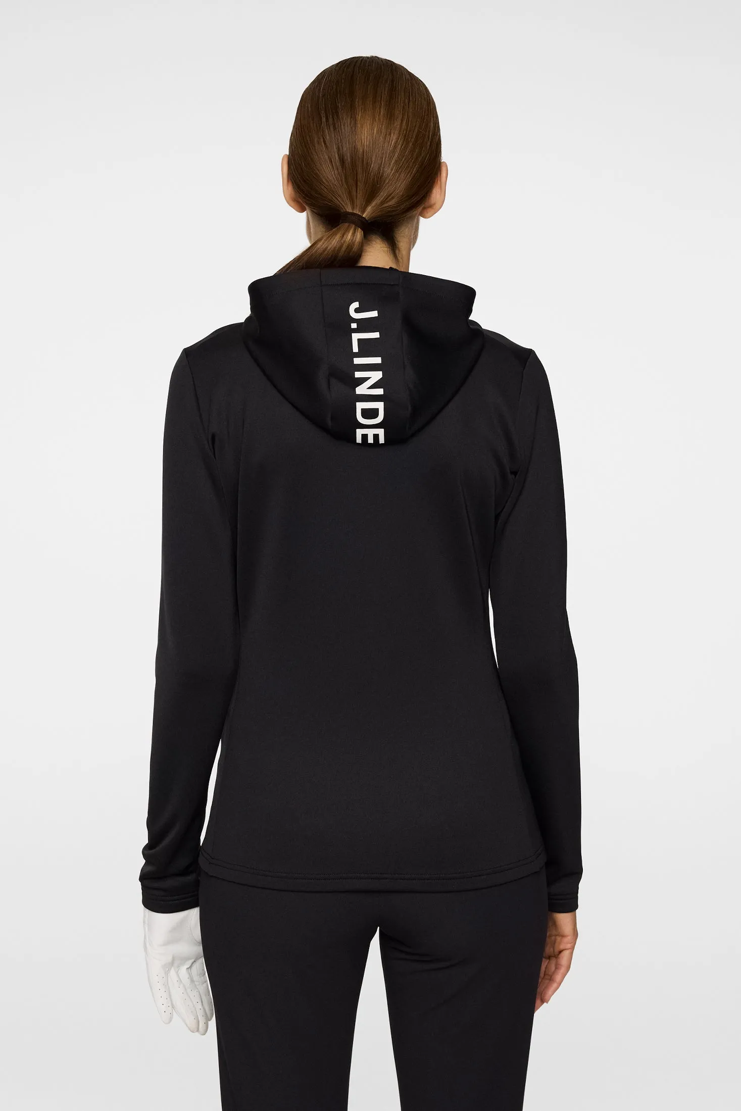 Aerialle Zip Hood / Black sold by J. Lindeberg product image thumbnail 4