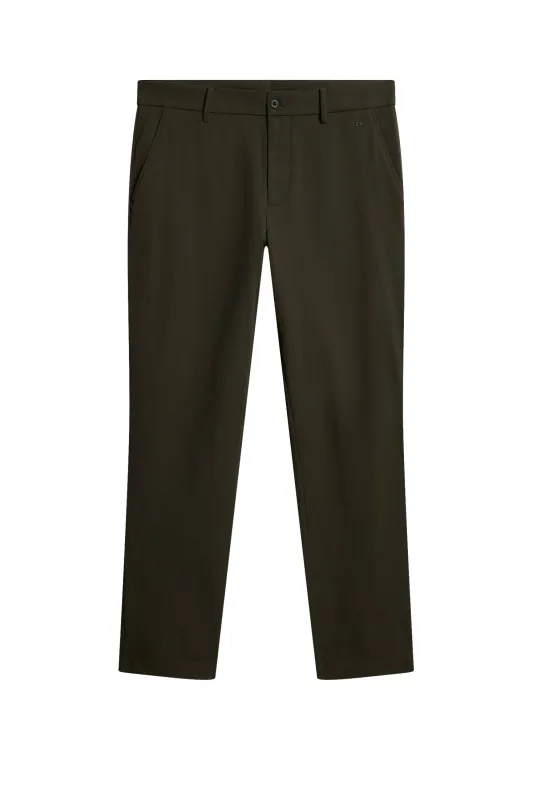 Axil Fleece Twill Pant / Forest Green sold by J. Lindeberg