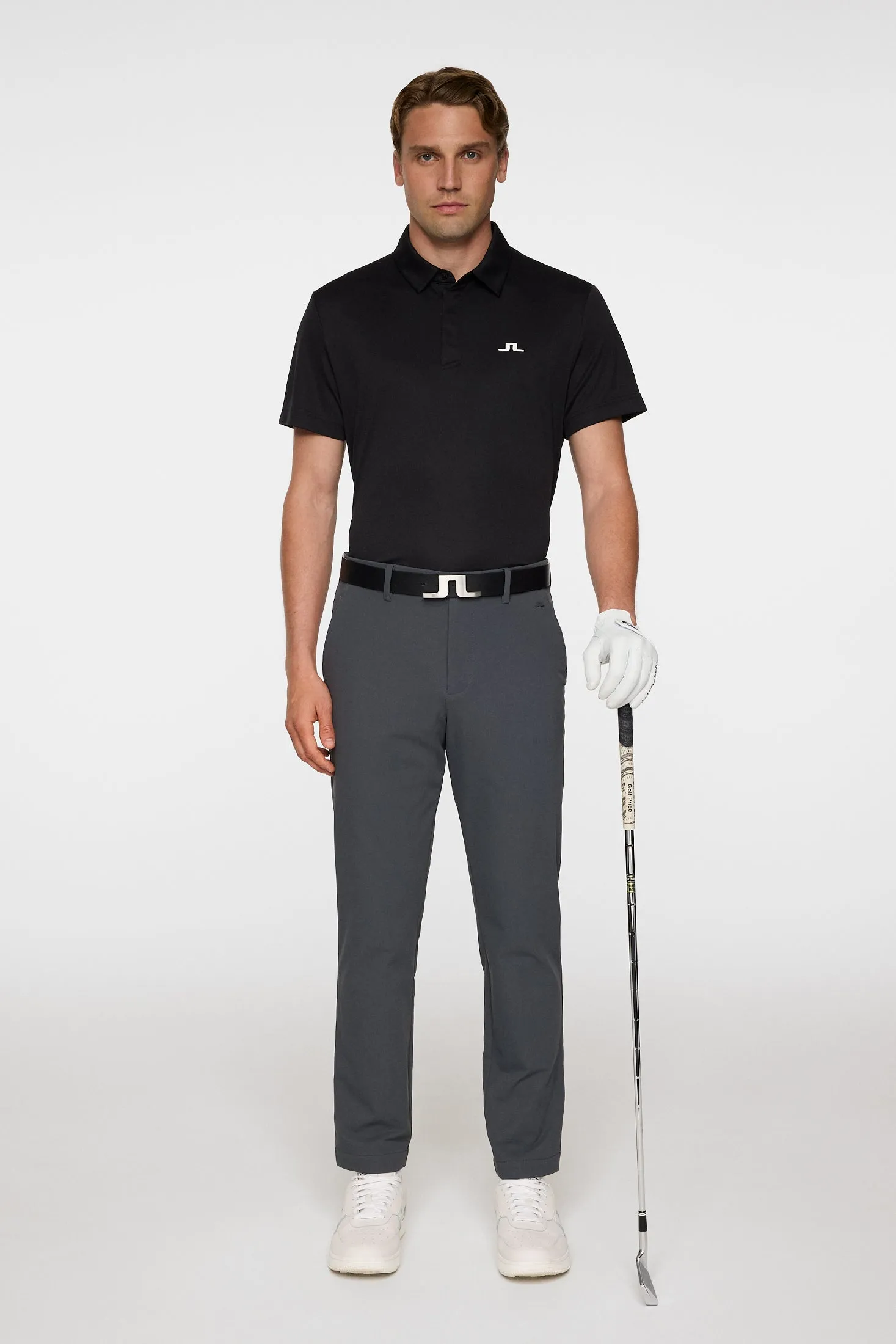 Axil Fleece Twill Pant / Asphalt sold by J. Lindeberg product image thumbnail 4