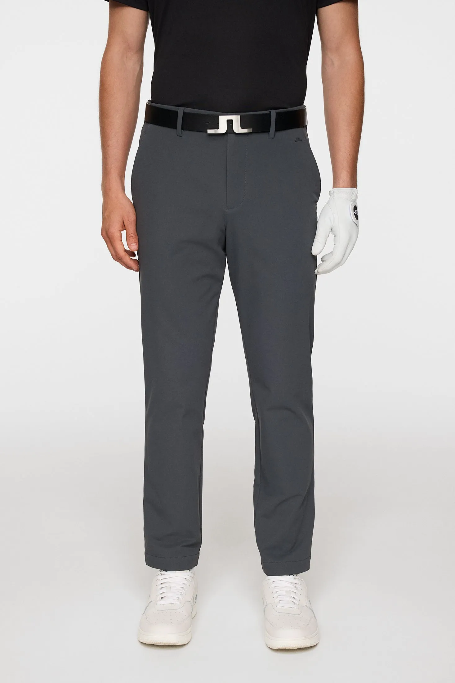 Axil Fleece Twill Pant / Asphalt sold by J. Lindeberg product image thumbnail 2