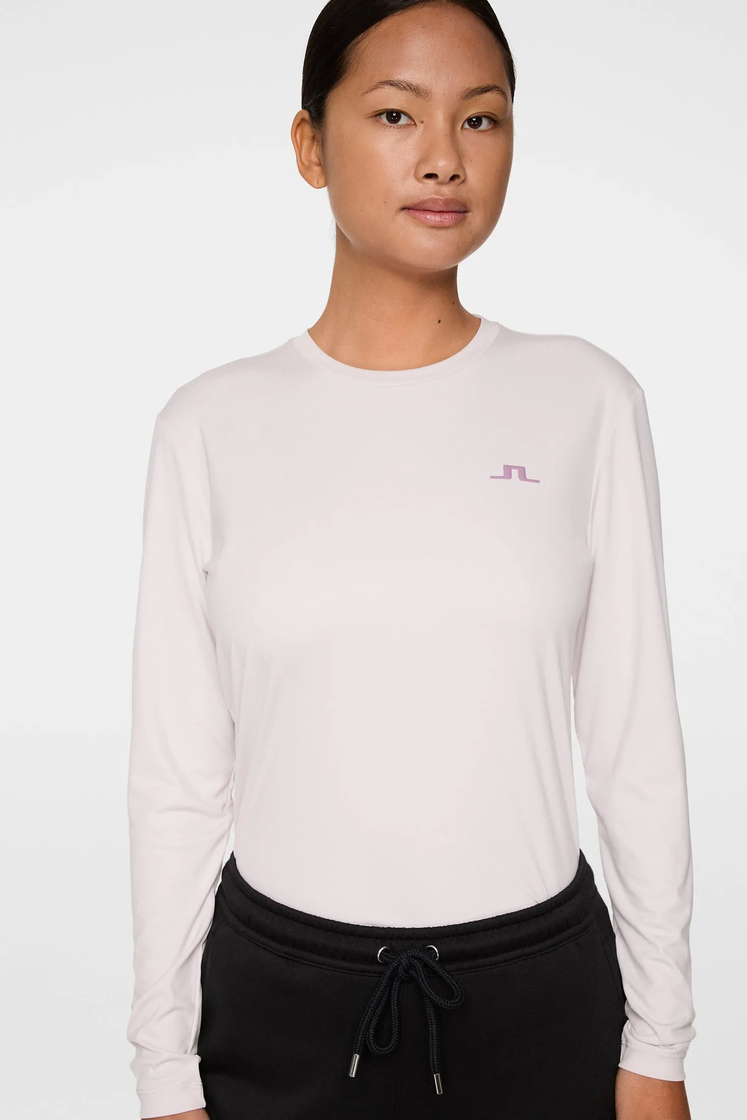 Ada LS T-shirt / Grey Lilac sold by J. Lindeberg product image thumbnail 5