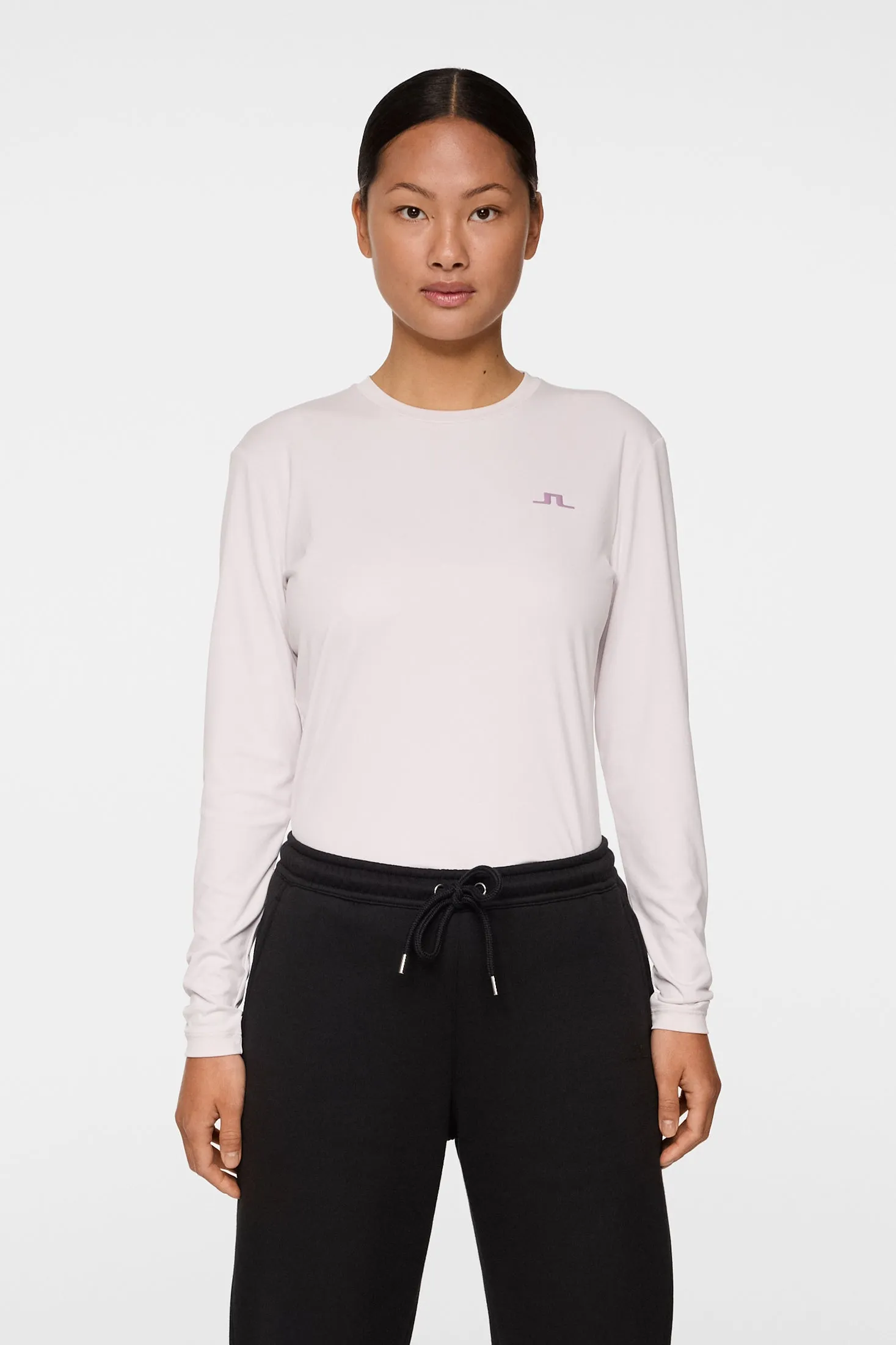 Ada LS T-shirt / Grey Lilac sold by J. Lindeberg product image thumbnail 2