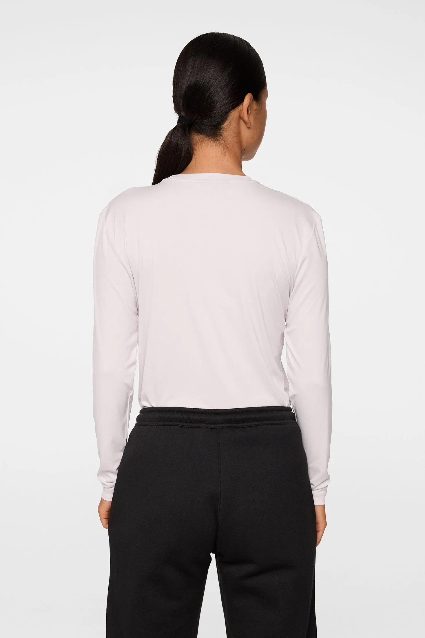 Ada LS T-shirt / Grey Lilac sold by J. Lindeberg product image thumbnail 3