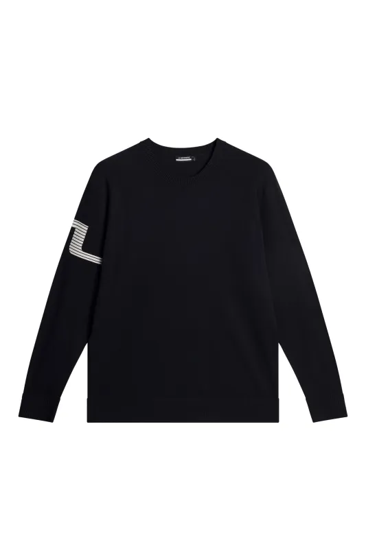 Heath Knitted Sweater / JL Navy sold by J. Lindeberg