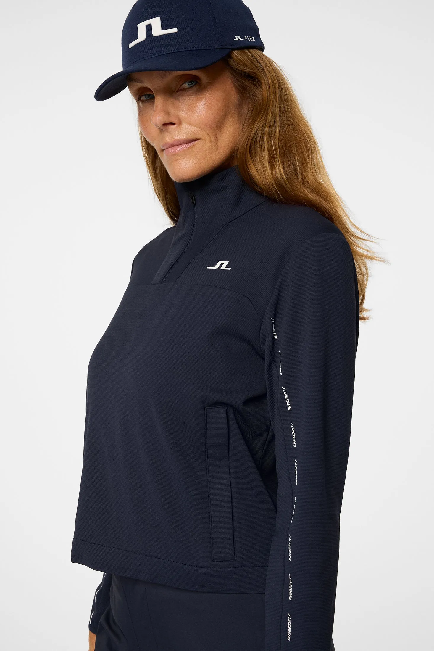 Harmony Zip Mid Layer / JL Navy sold by J. Lindeberg product image thumbnail 5
