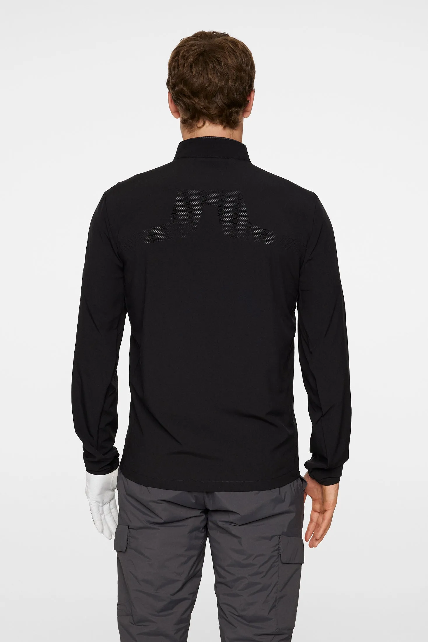 KV Hybrid Golf Jacket / Black sold by J. Lindeberg product image thumbnail 3