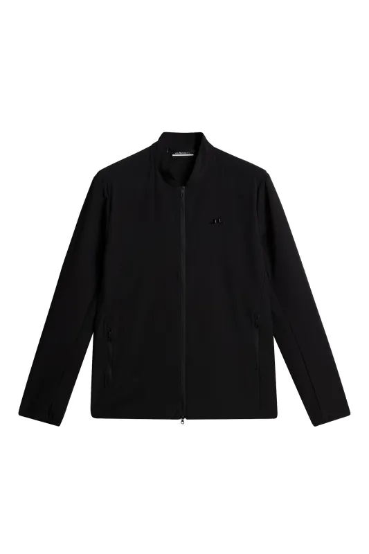 KV Hybrid Golf Jacket / Black made by J. Lindeberg