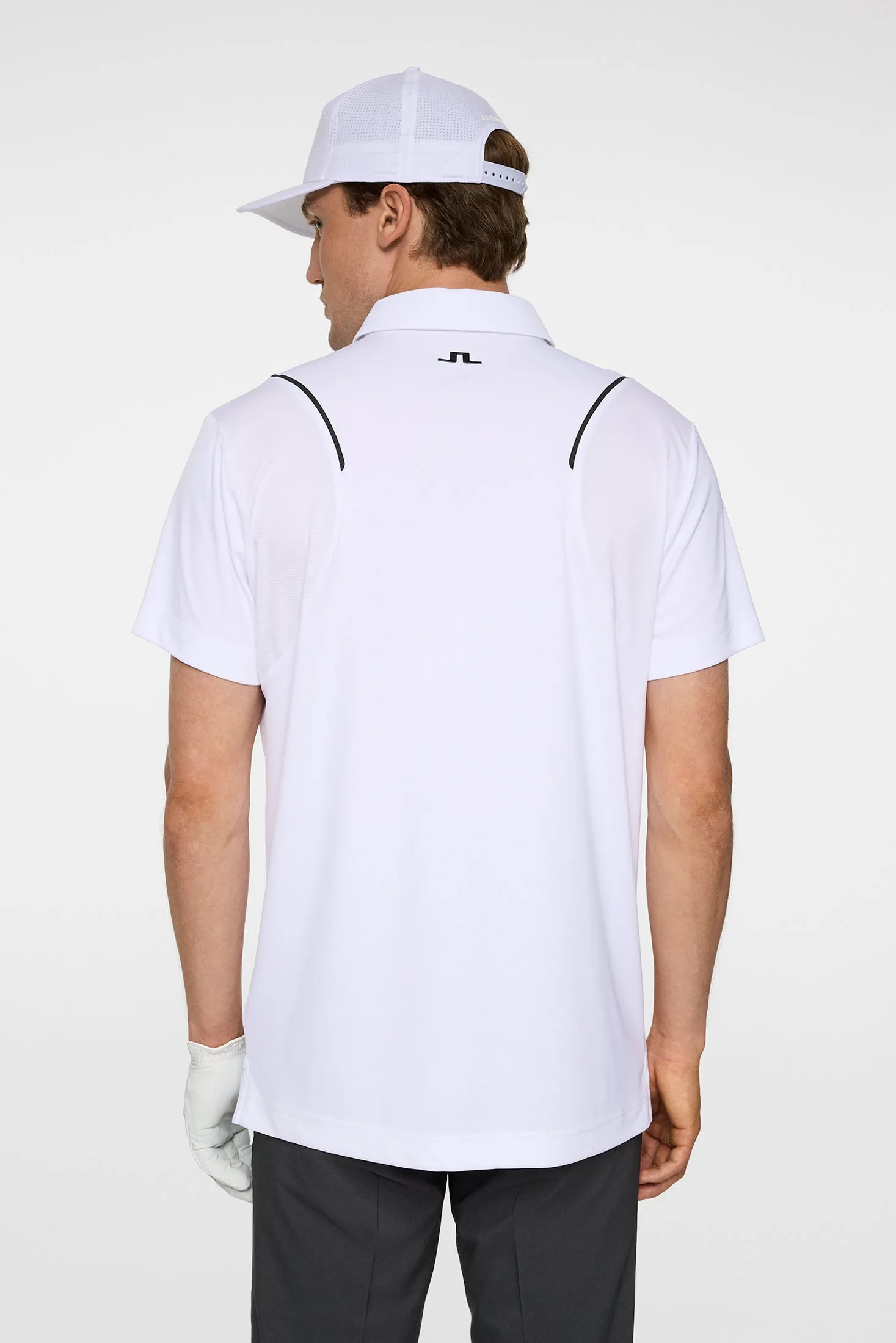 Dex Polo / White sold by J. Lindeberg product image thumbnail 3